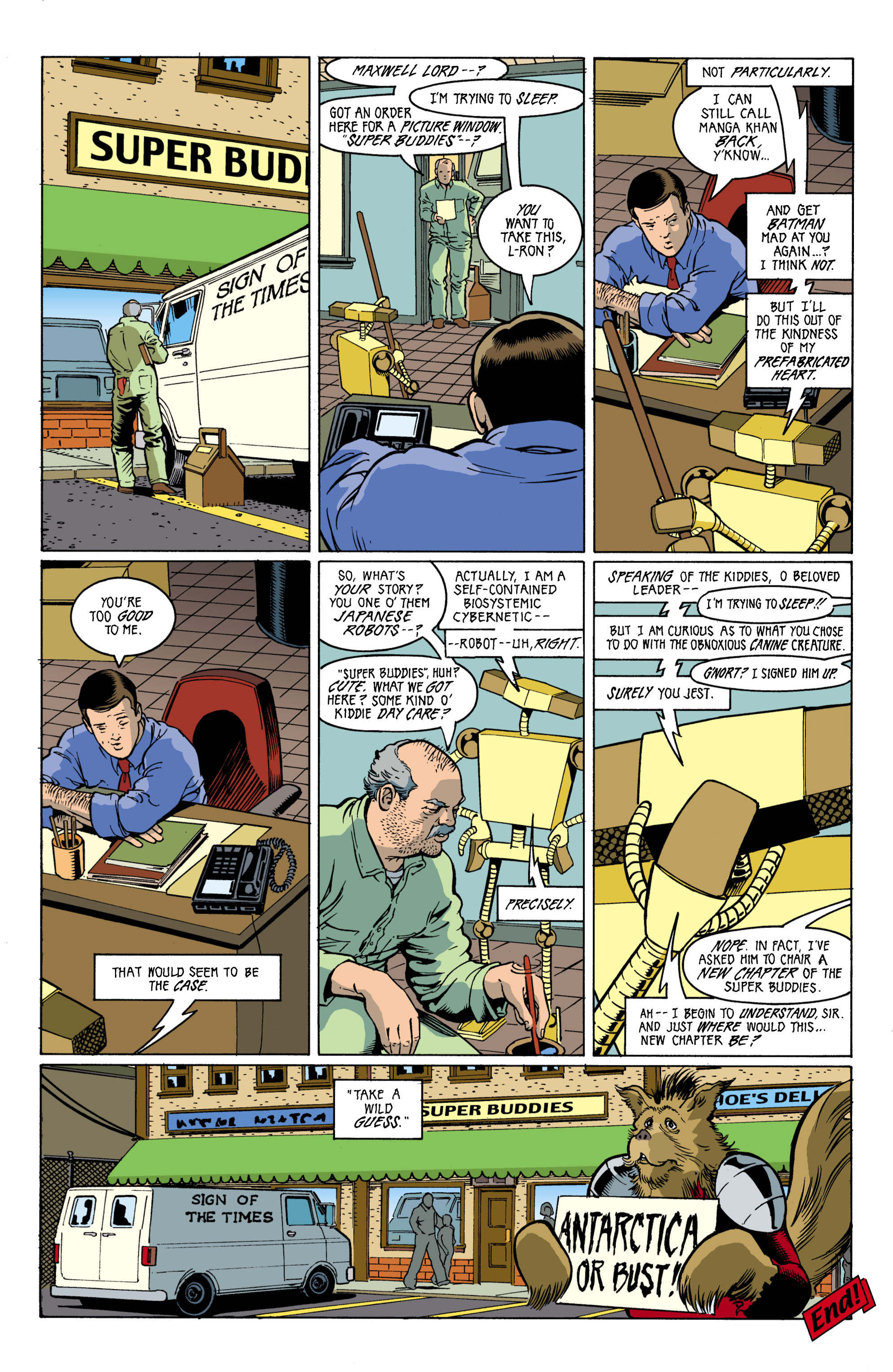 Read online Formerly Known as the Justice League comic -  Issue #6 - 23