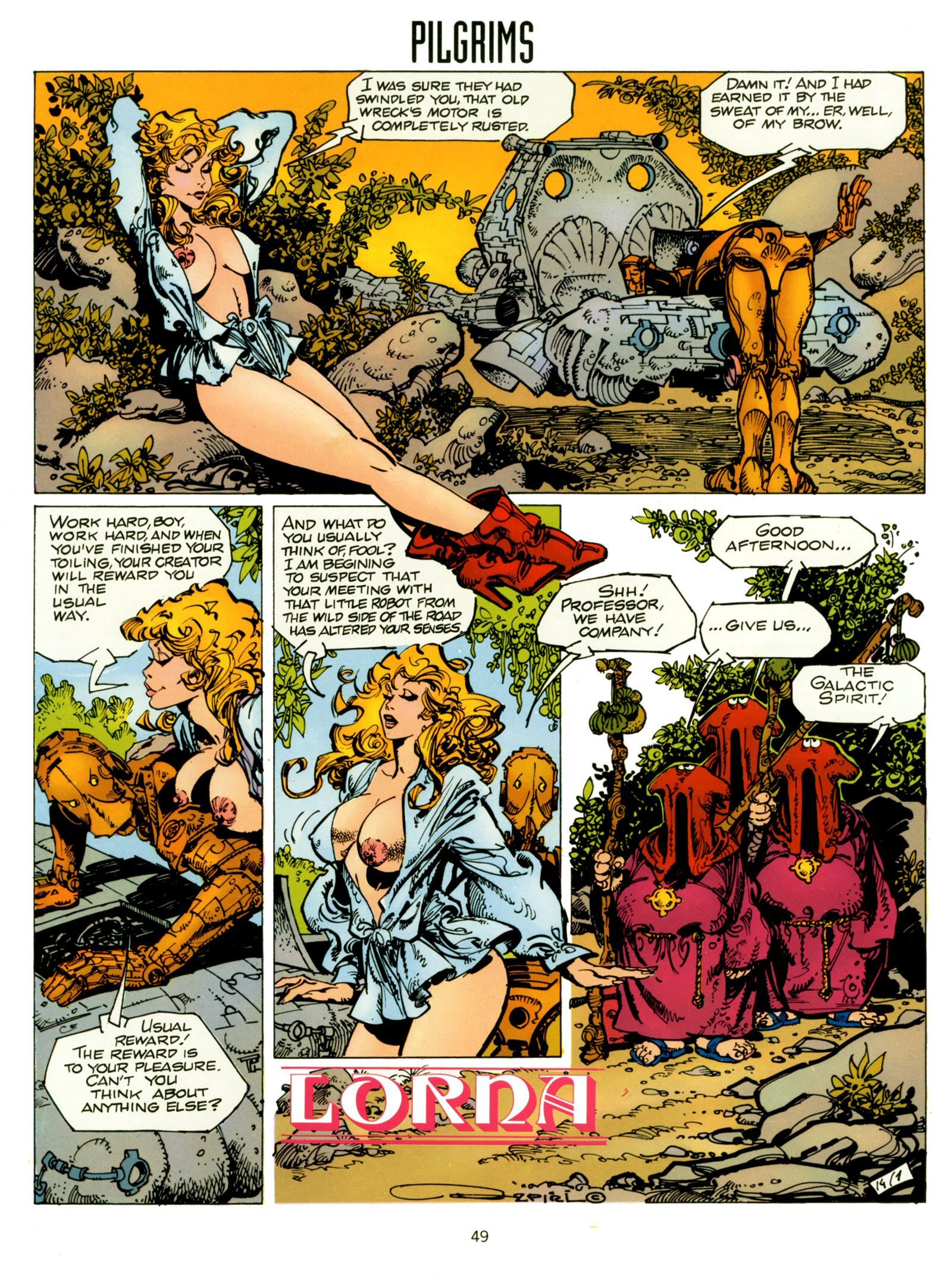 Read online Lorna: Mouse Club comic -  Issue # Full - 52