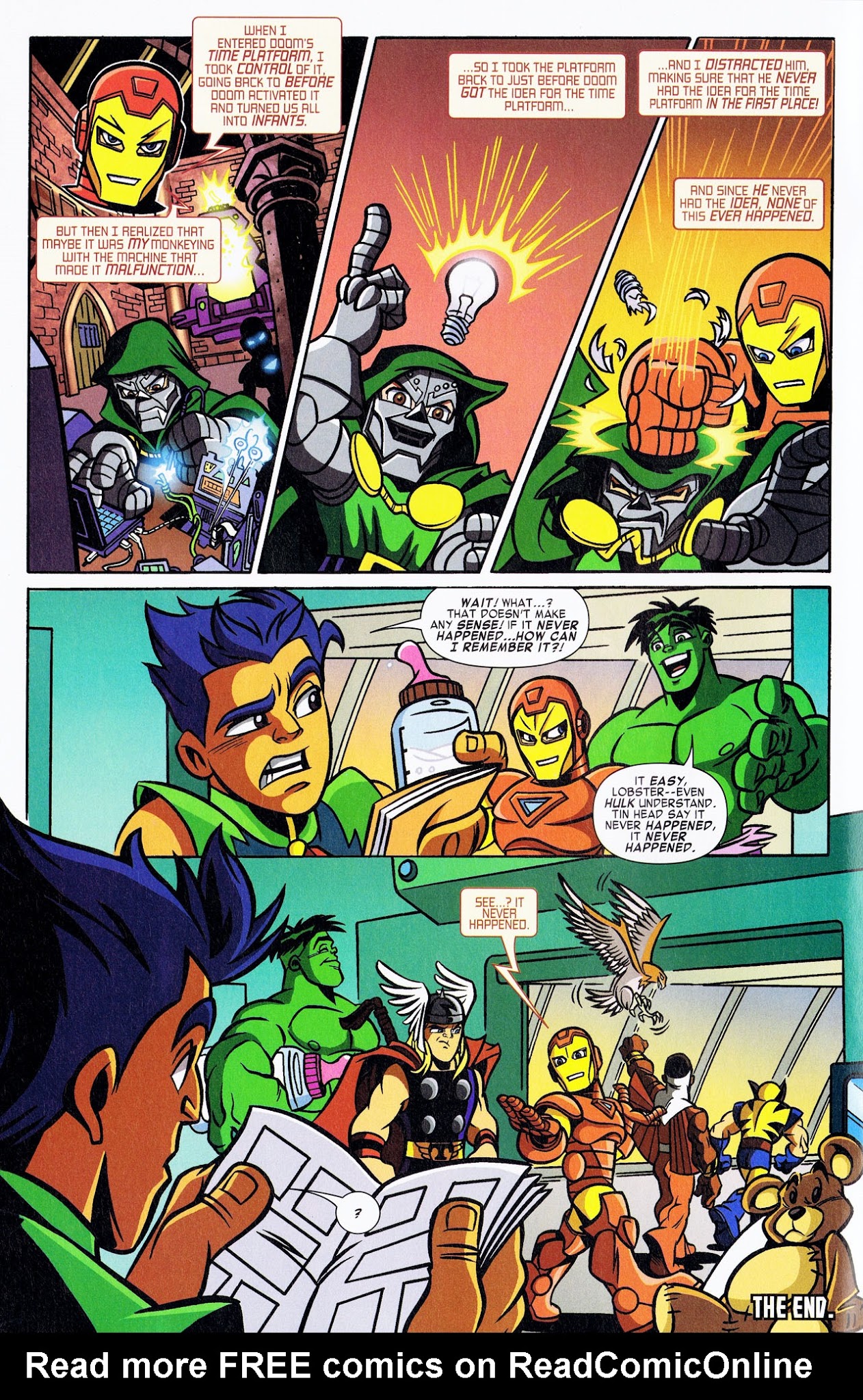 Read online Super Hero Squad comic -  Issue #1 - 16
