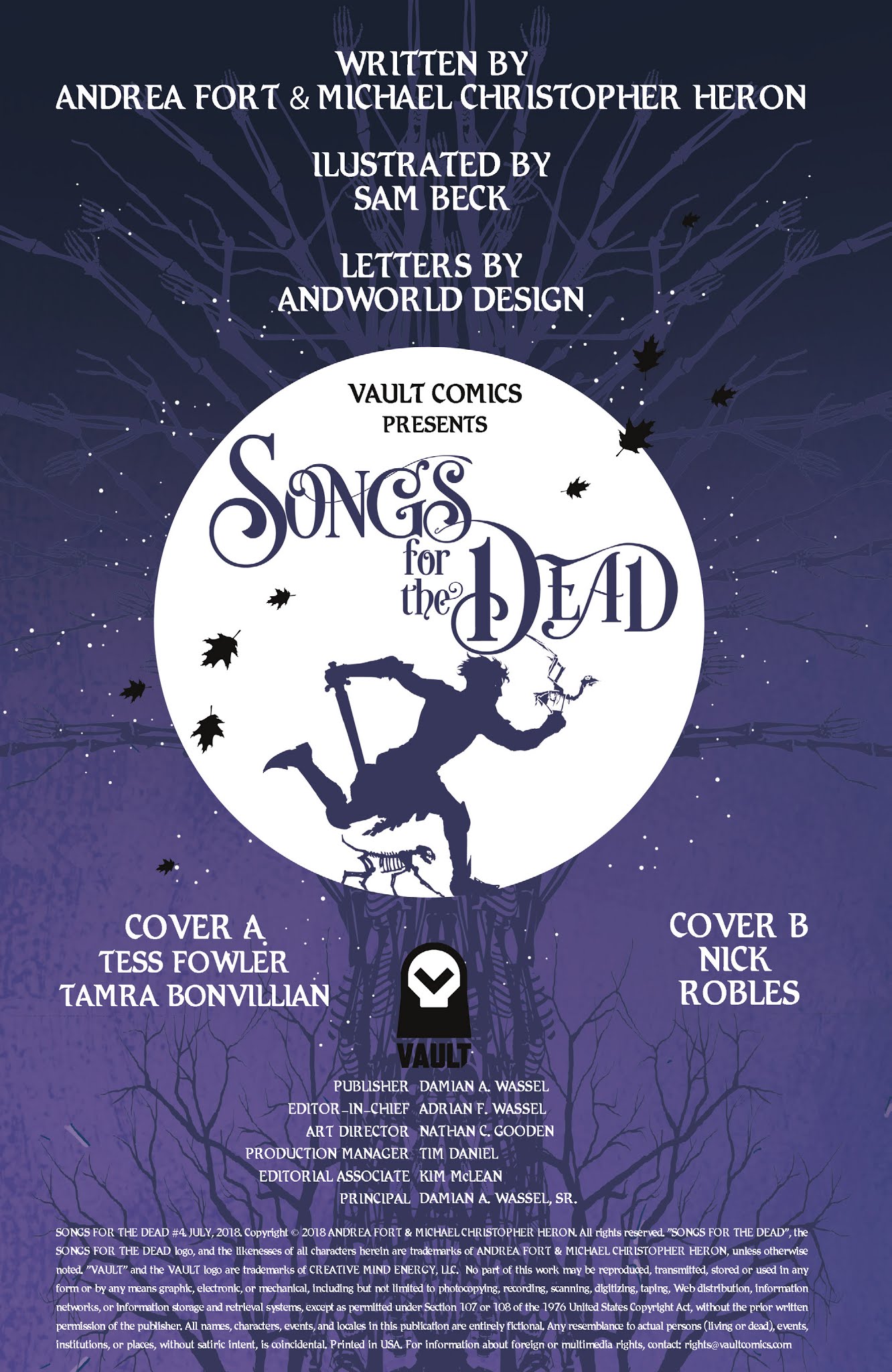 Read online Songs For The Dead comic -  Issue #4 - 2