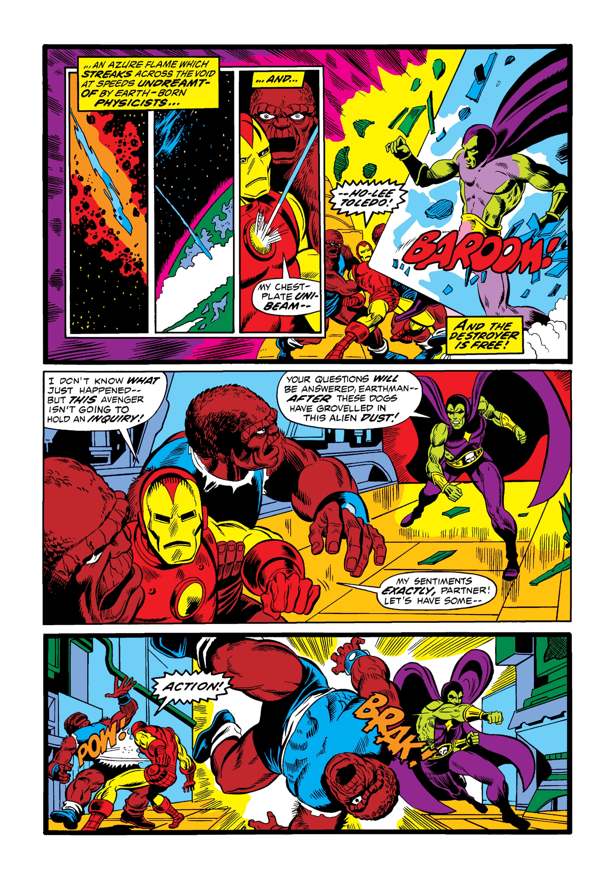 Read online Marvel Masterworks: Captain Marvel comic -  Issue # TPB 3 (Part 1) - 84