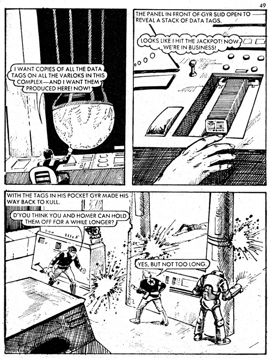 Read online Starblazer comic -  Issue #21 - 49