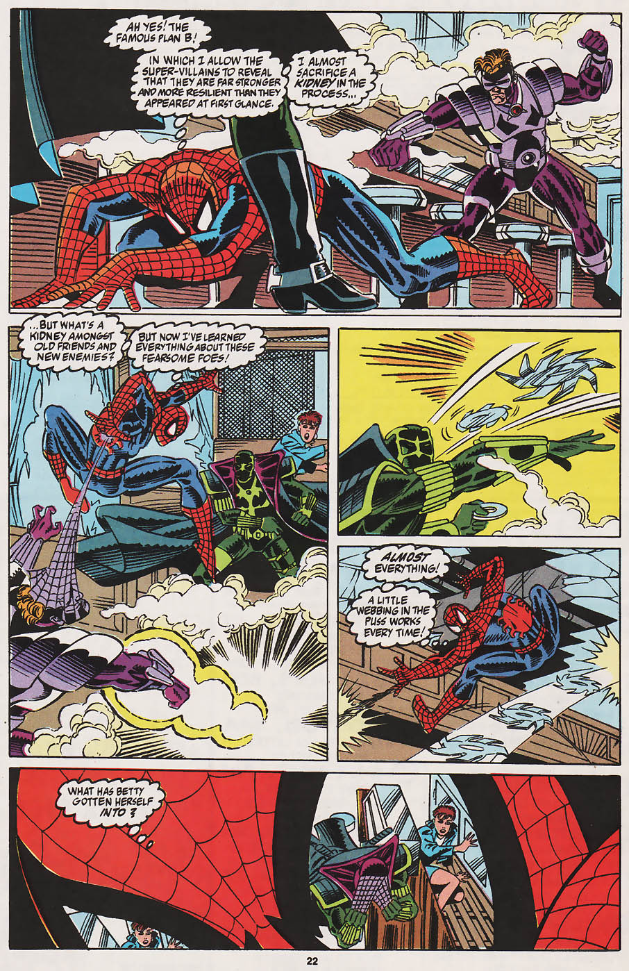 Read online Web of Spider-Man (1985) comic -  Issue #91 - 18