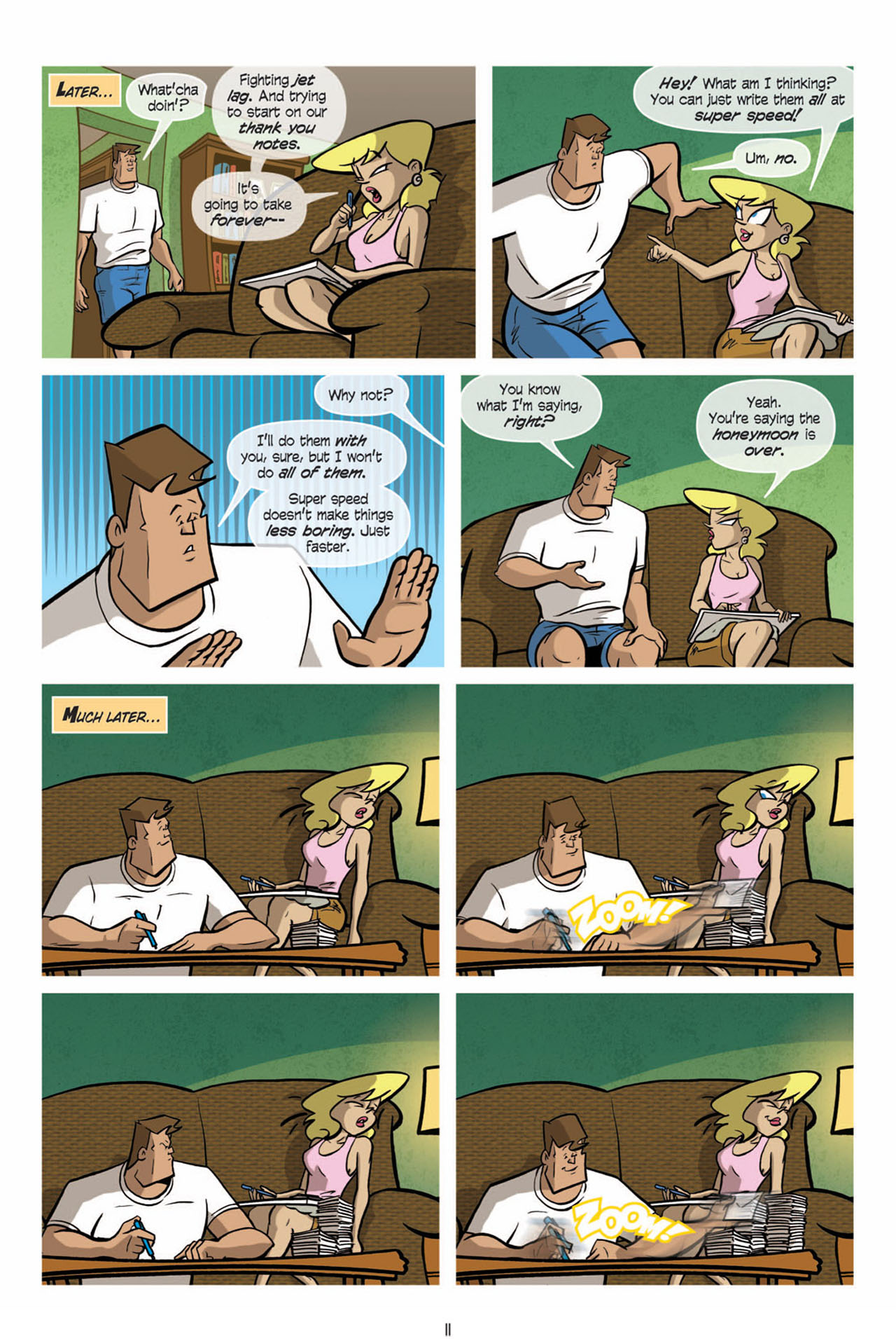 Read online Love and Capes comic -  Issue #13 - 7