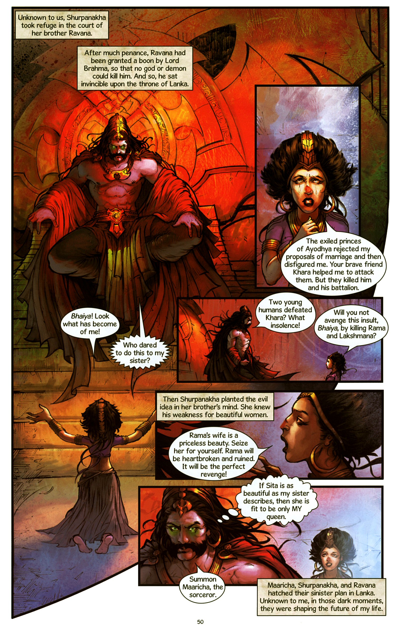 Read online Sita Daughter of the Earth comic -  Issue # TPB - 54