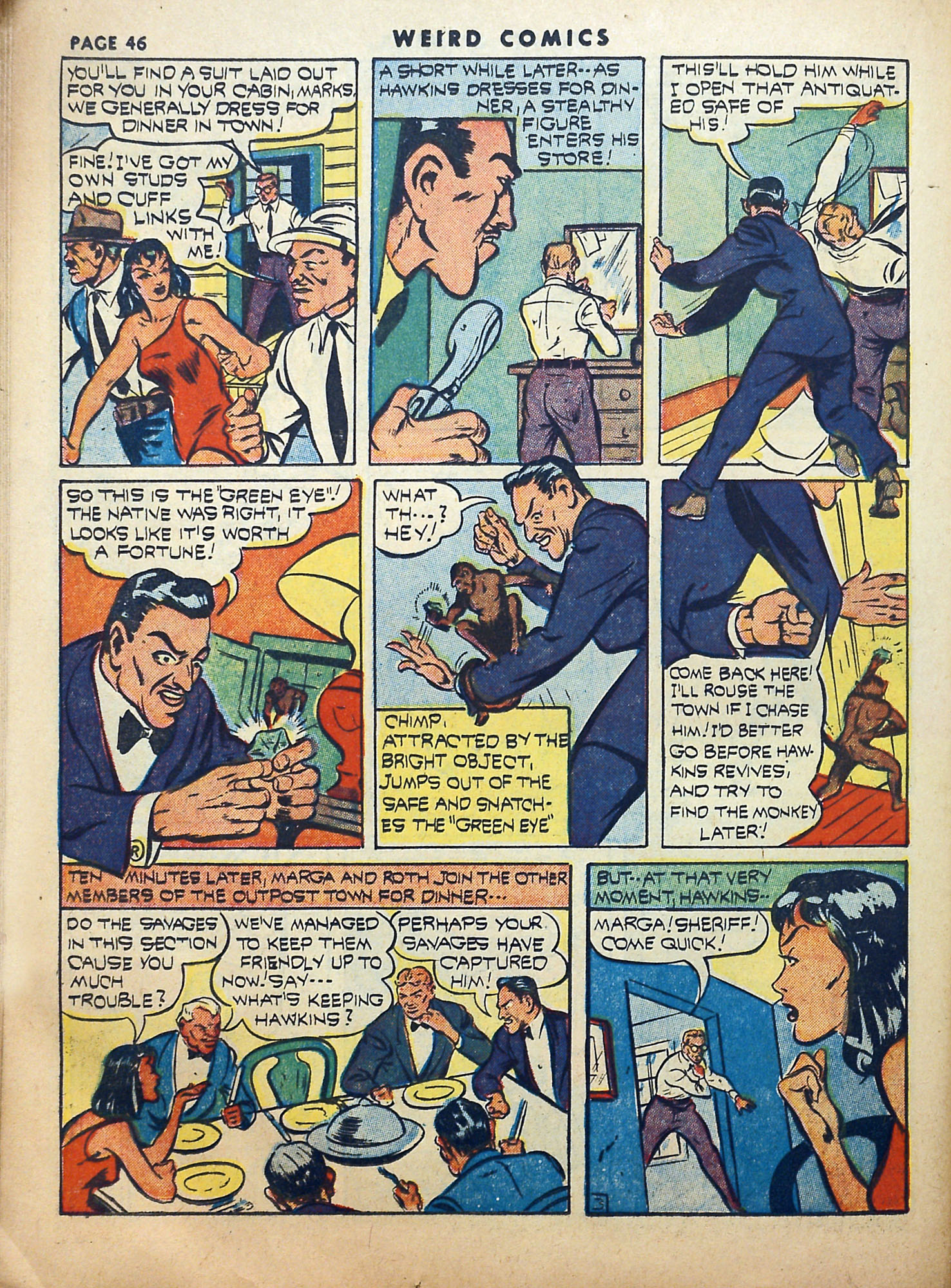 Read online Weird Comics comic -  Issue #20 - 47