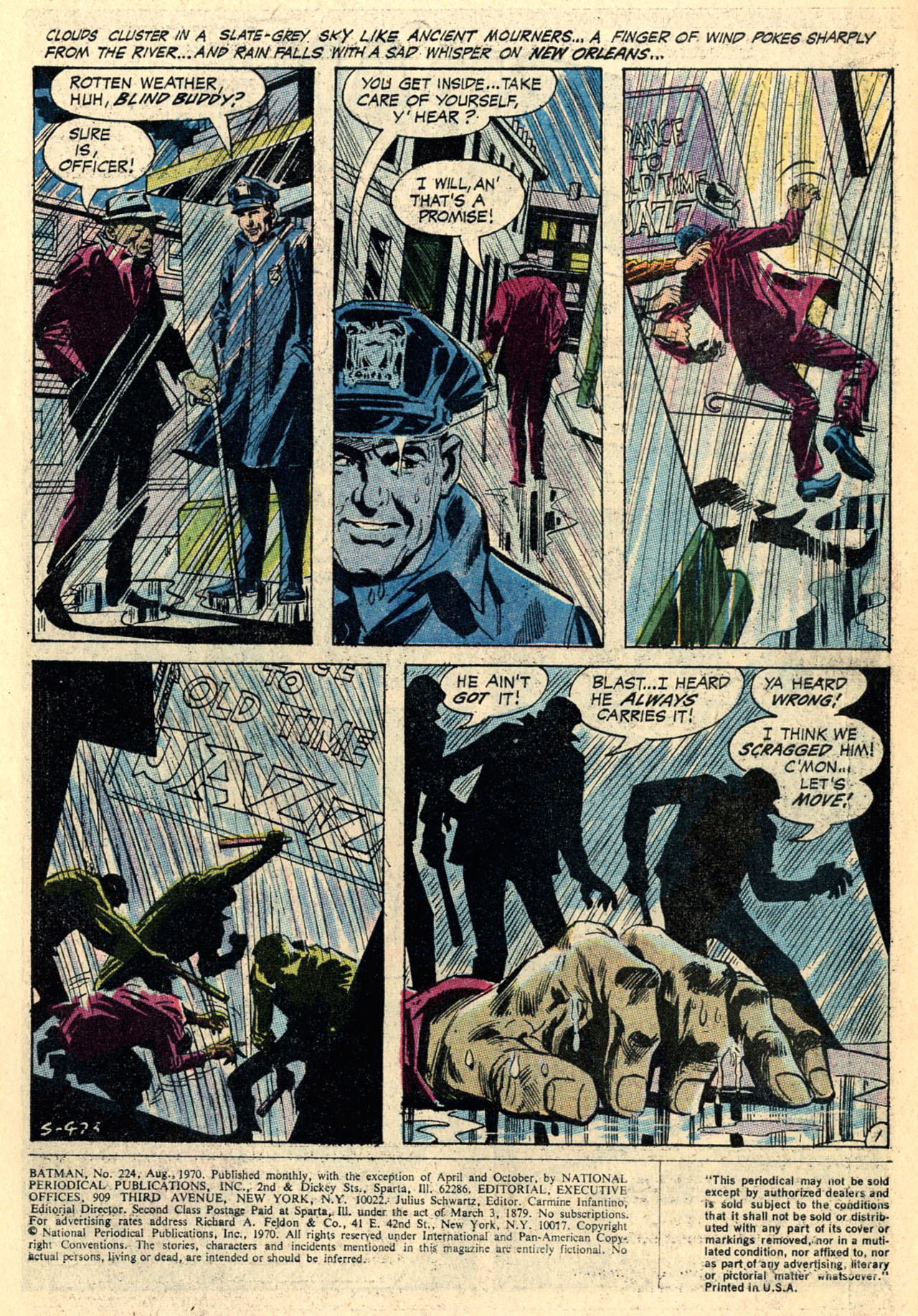 Read online Batman (1940) comic -  Issue #224 - 3