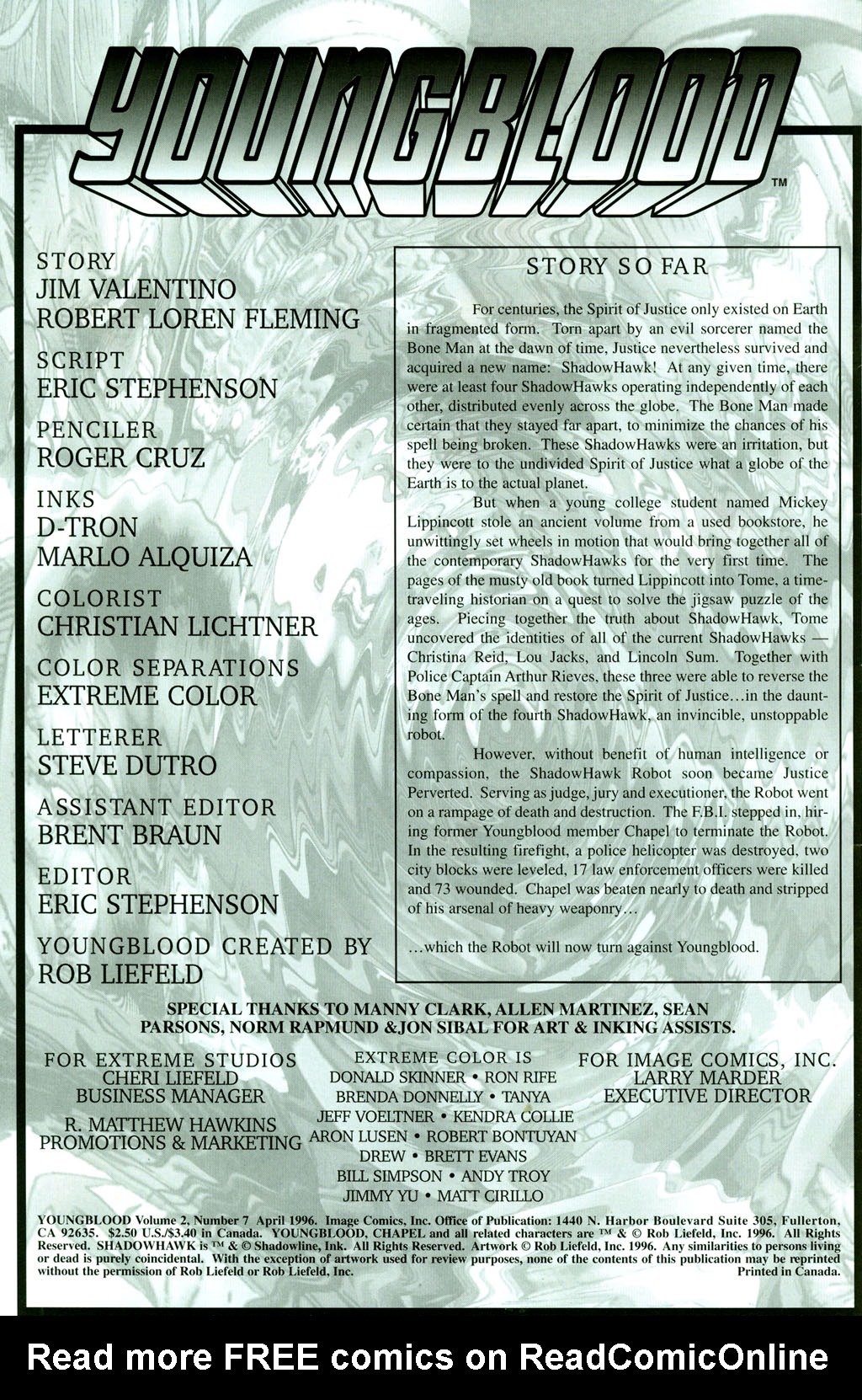 Read online Youngblood (1995) comic -  Issue #7 - 2