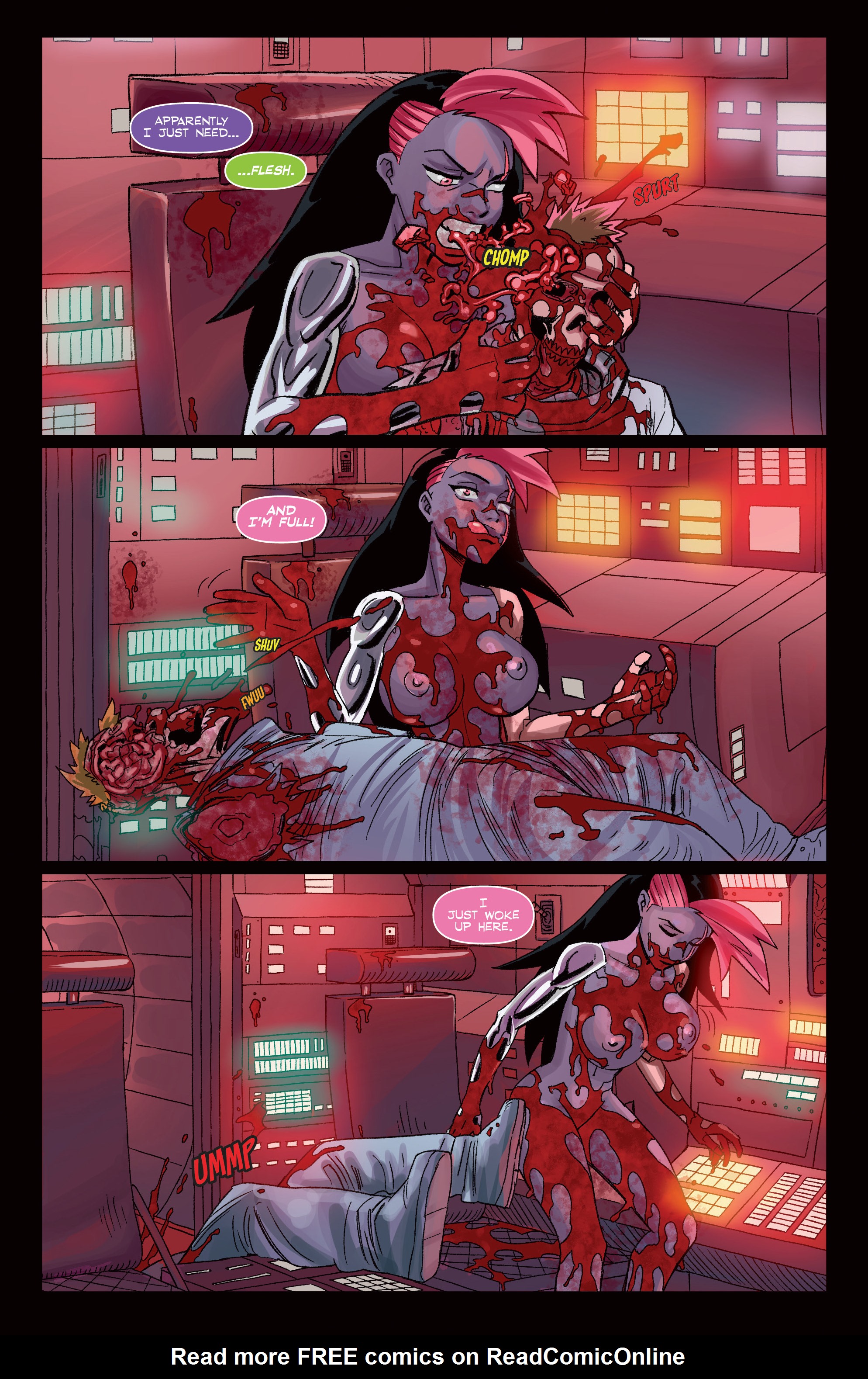 Read online Amalgama: Space Zombie comic -  Issue #1 - 9