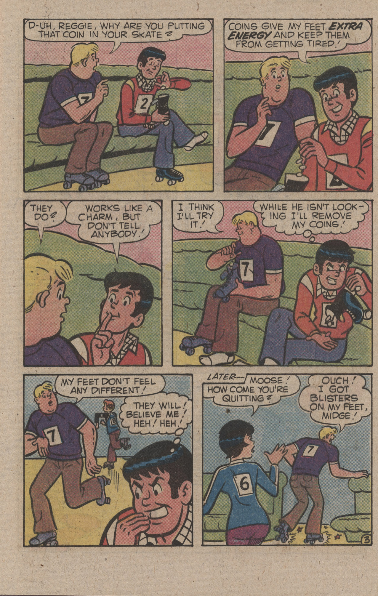 Read online Reggie and Me (1966) comic -  Issue #125 - 5