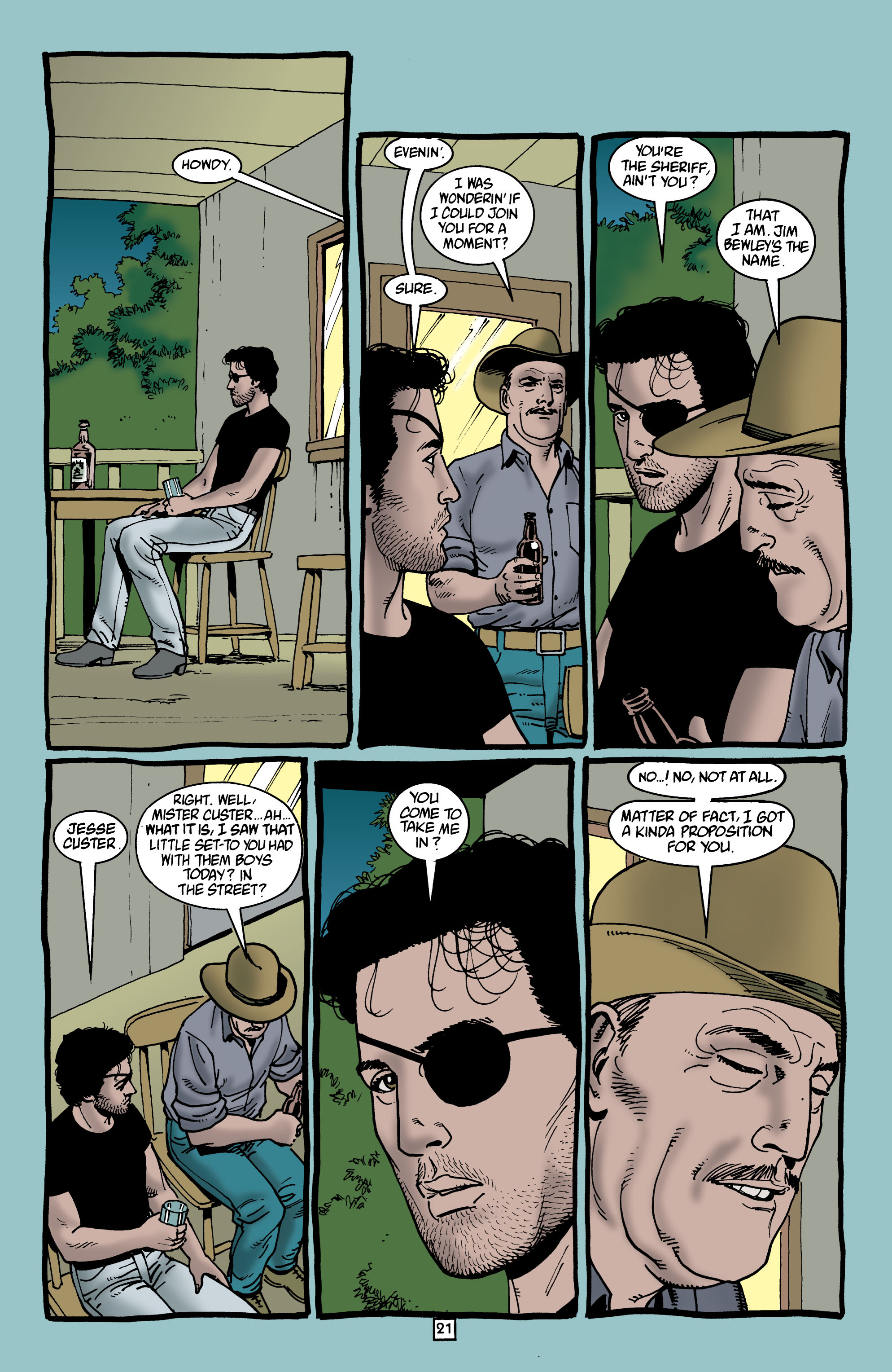 Read online Preacher comic -  Issue #41 - 22