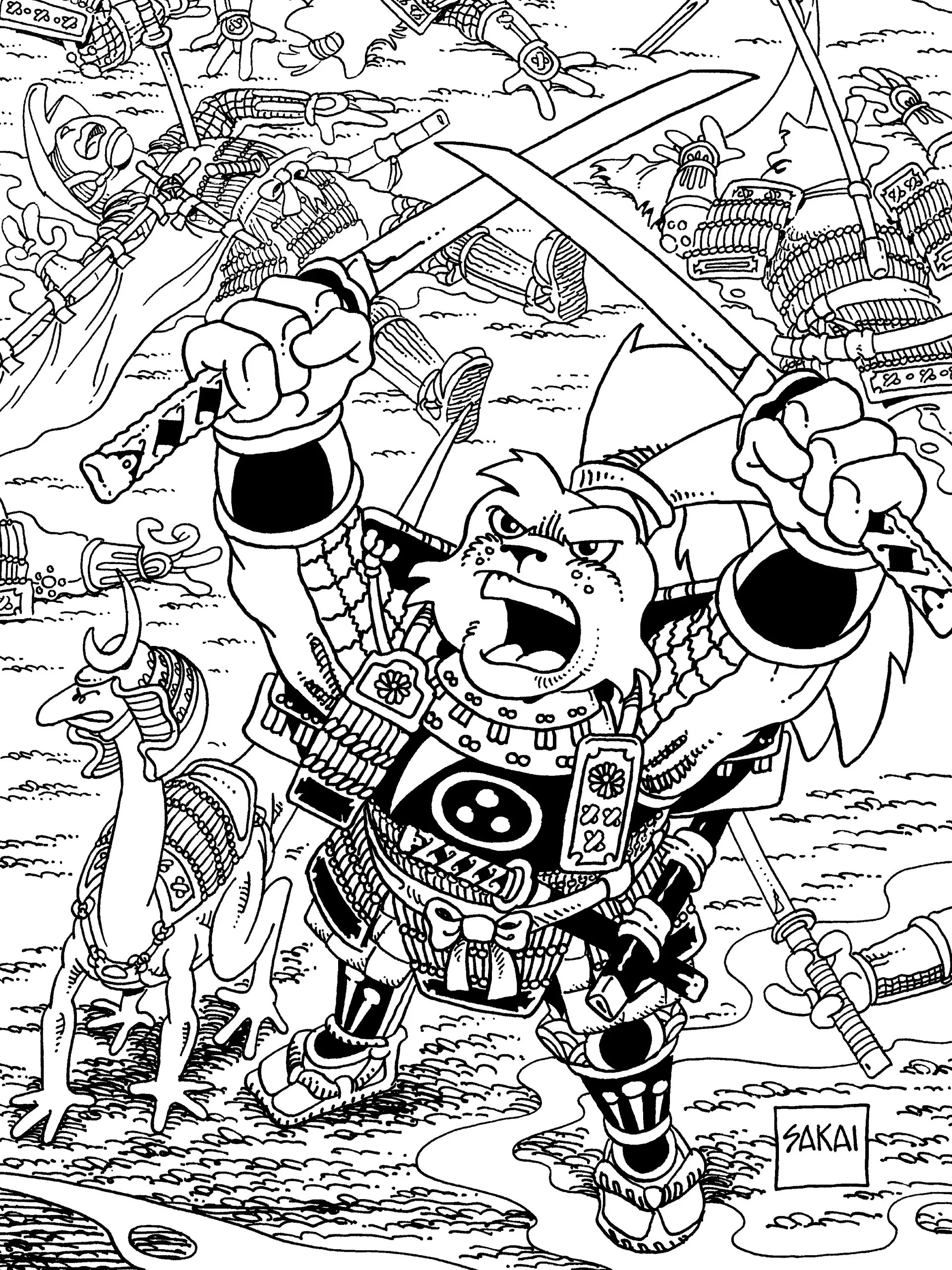 Read online The Art of Usagi Yojimbo comic -  Issue # TPB (Part 2) - 70