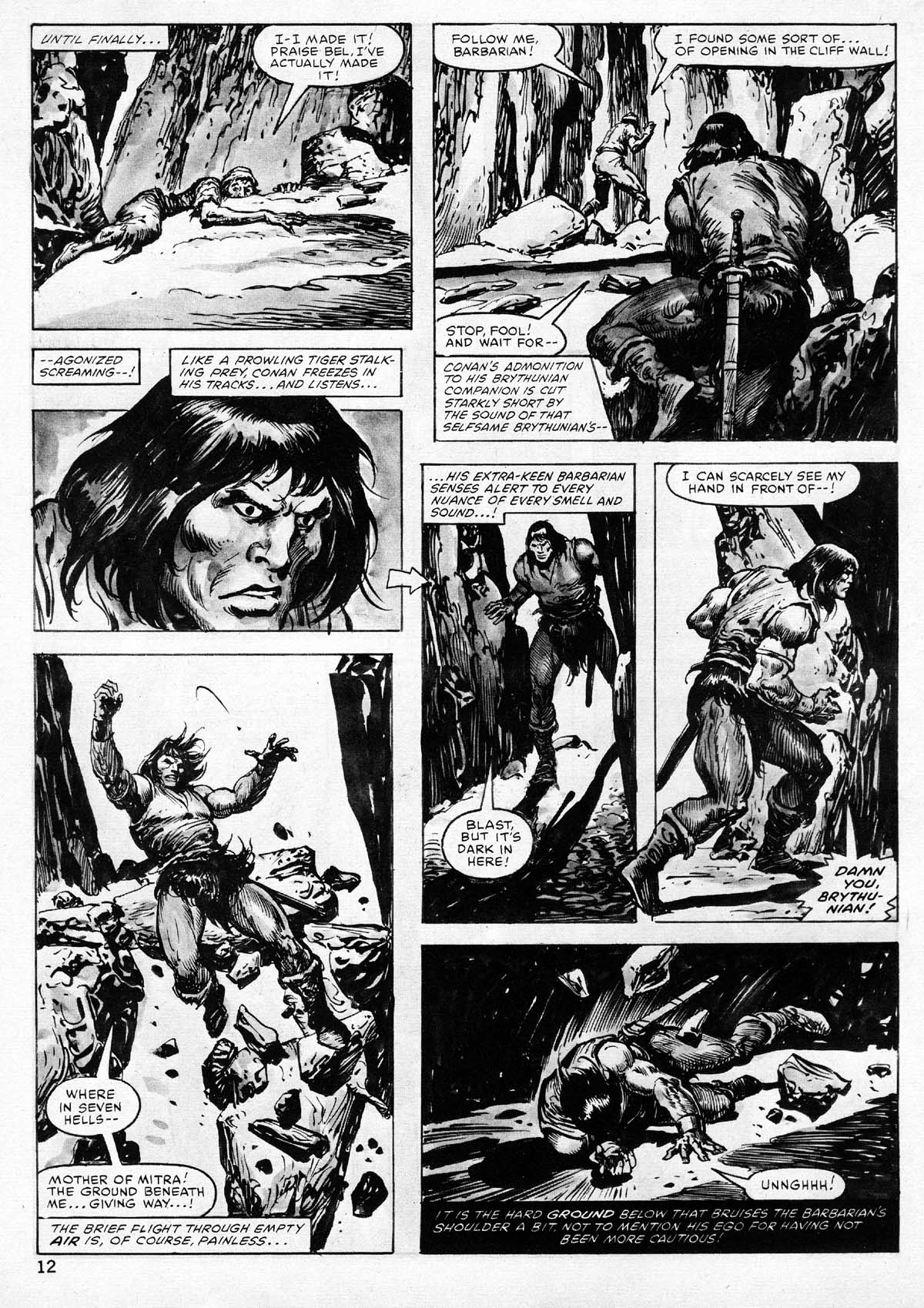 Read online The Savage Sword Of Conan comic -  Issue #77 - 12