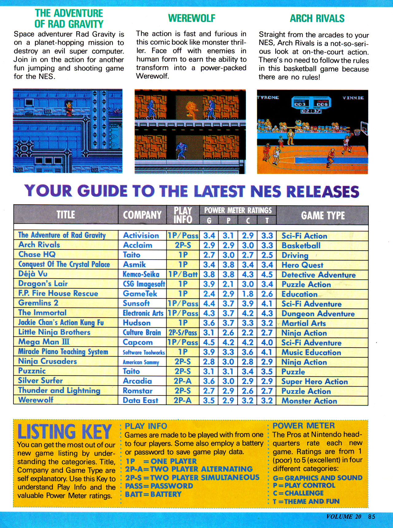 Read online Nintendo Power comic -  Issue #20 - 92