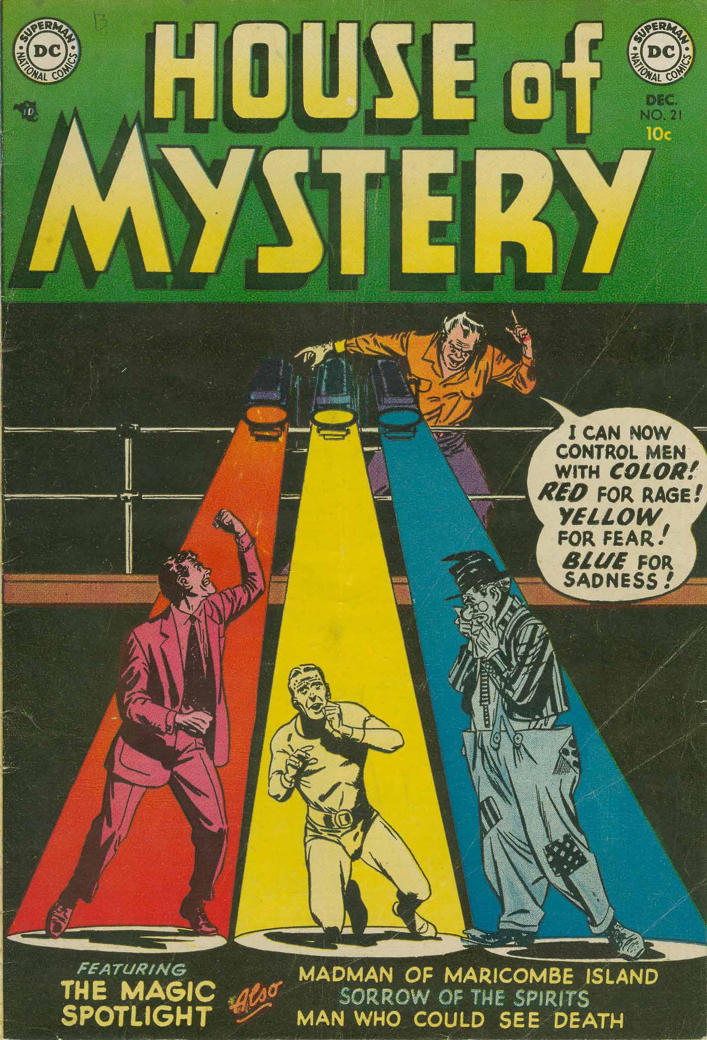 Read online House of Mystery (1951) comic -  Issue #21 - 1