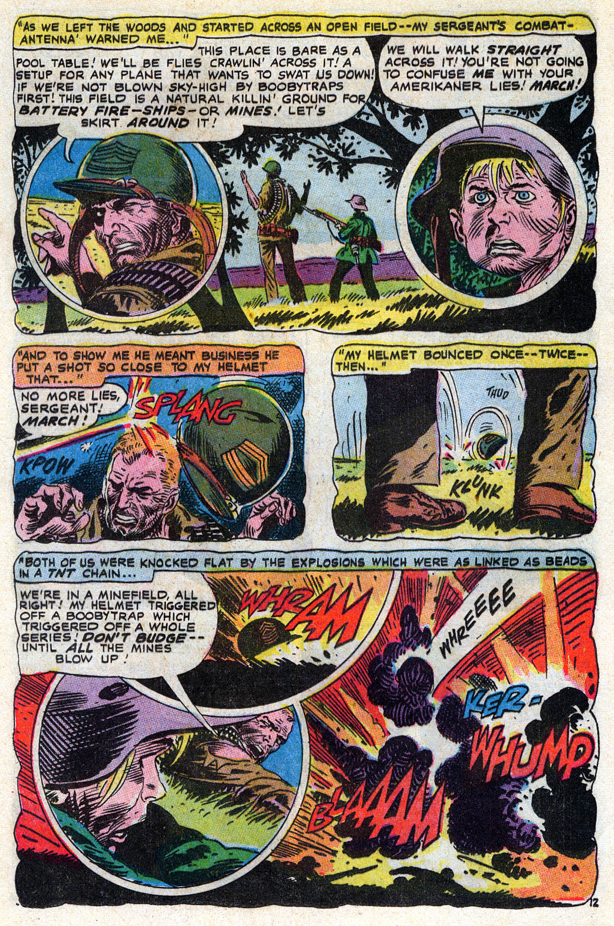 Read online Our Army at War (1952) comic -  Issue #167 - 17