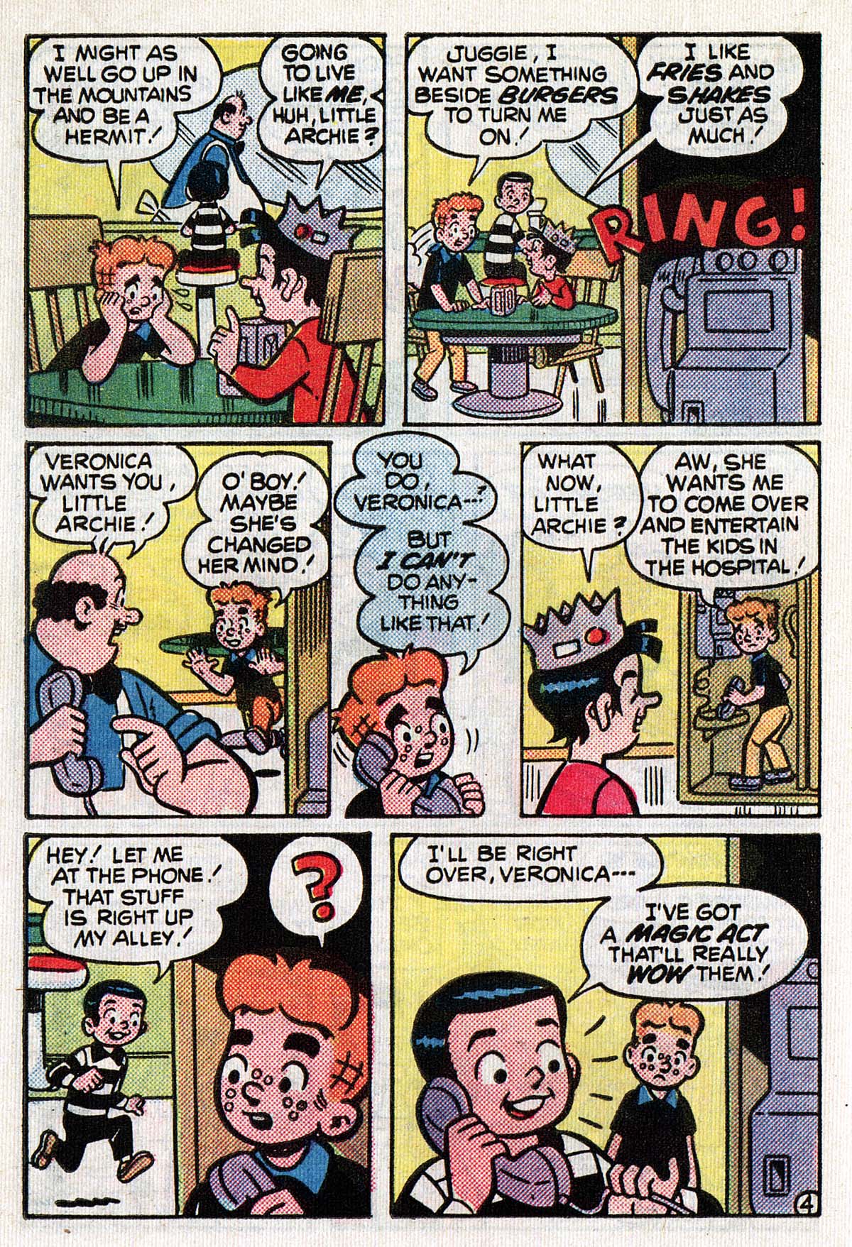 Read online Little Archie Comics Digest Magazine comic -  Issue #15 - 105