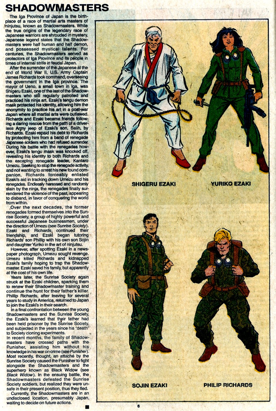 Read online The Official Handbook of the Marvel Universe: Update '89 comic -  Issue #7 - 8