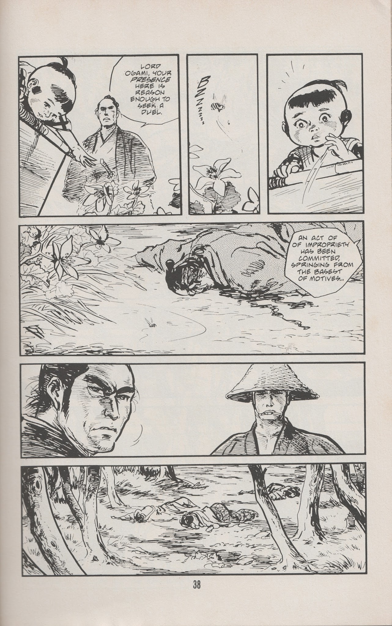 Read online Lone Wolf and Cub comic -  Issue #29 - 42