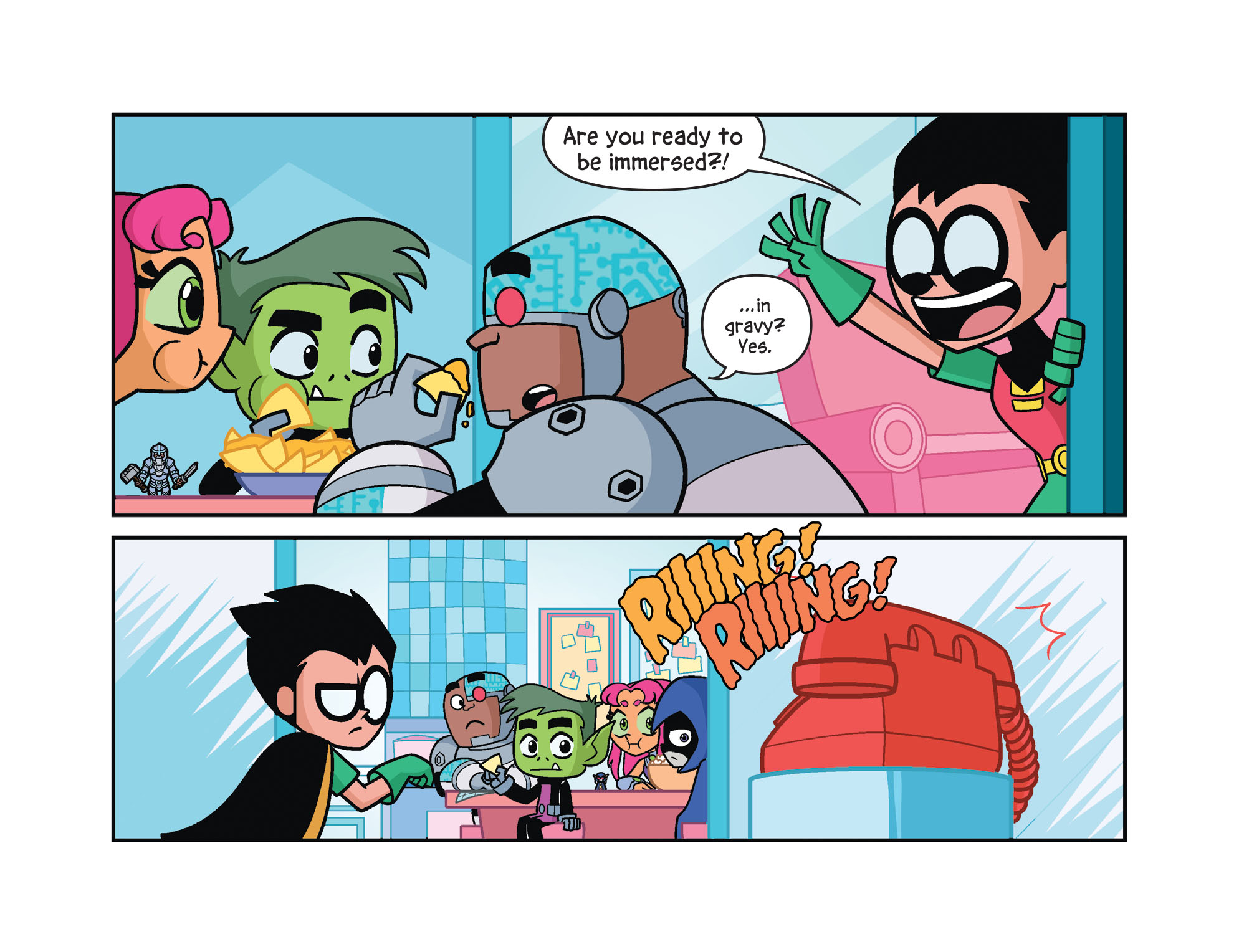 Read online Teen Titans Go! Roll With It! comic -  Issue #4 - 11