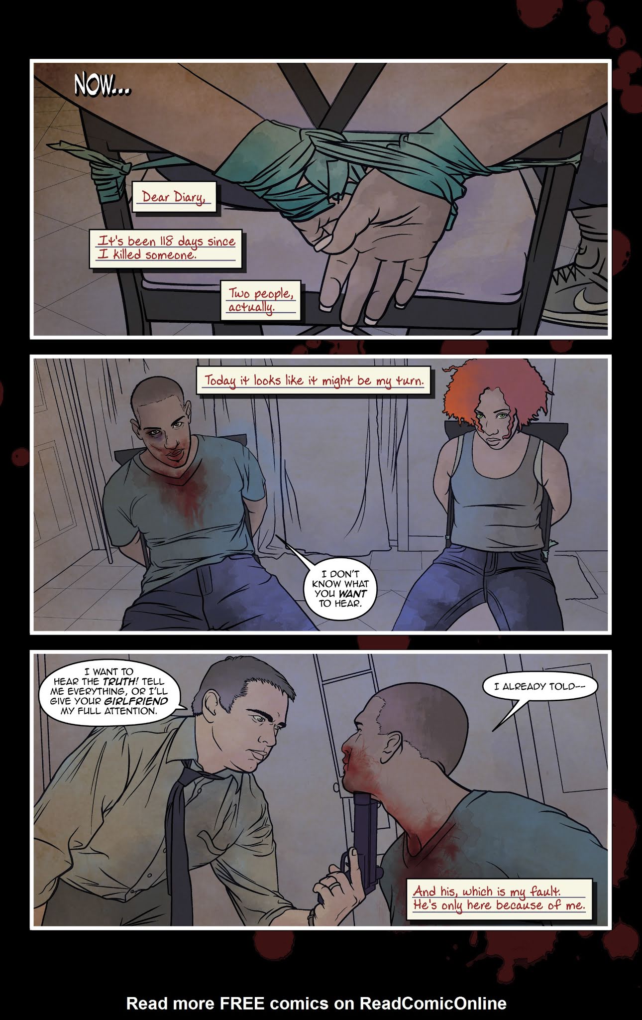 Read online A Voice In The Dark: Get Your Gun comic -  Issue #1 - 3