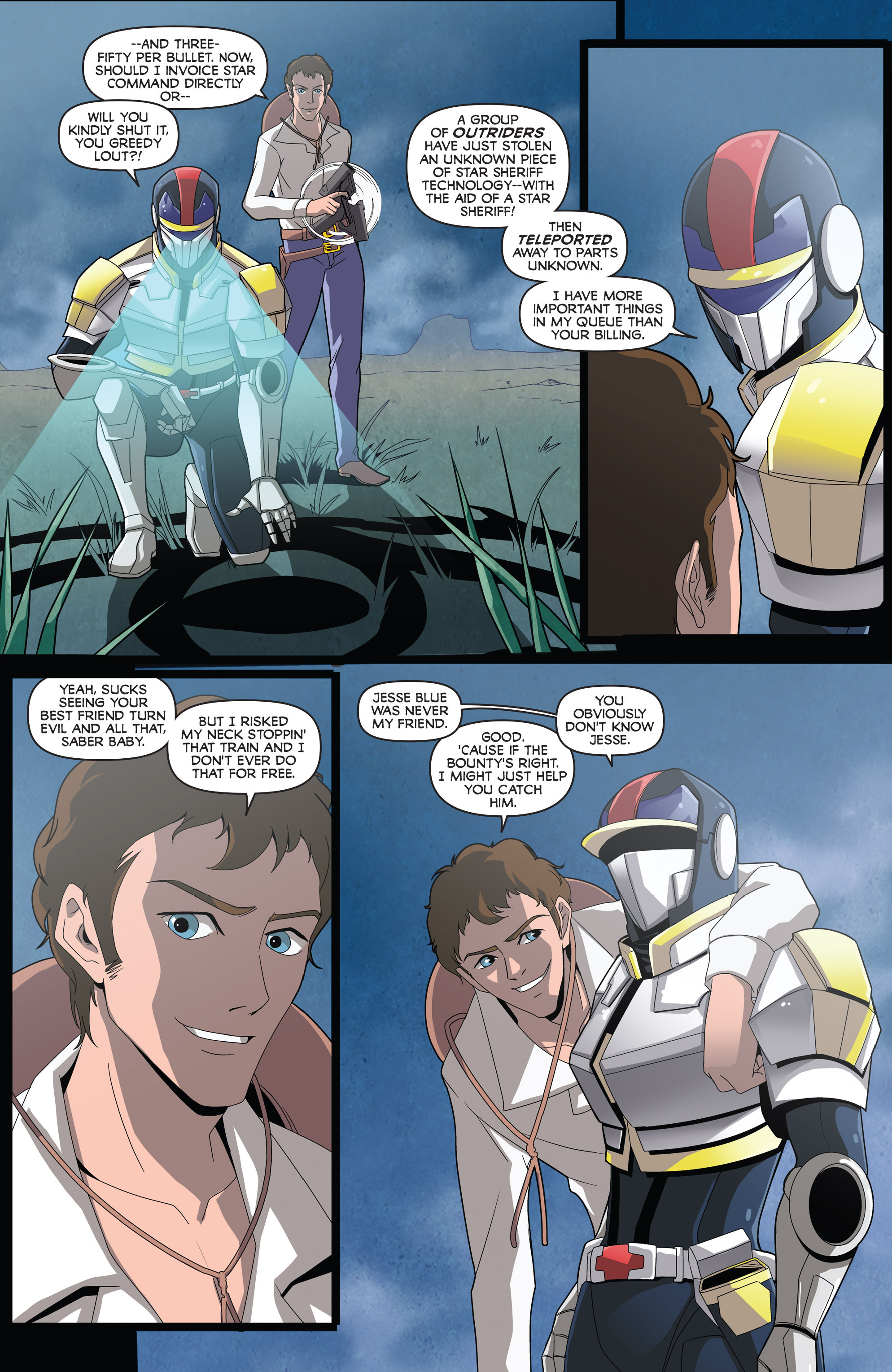 Read online Saber Rider and the Star Sheriffs comic -  Issue #1 - 16