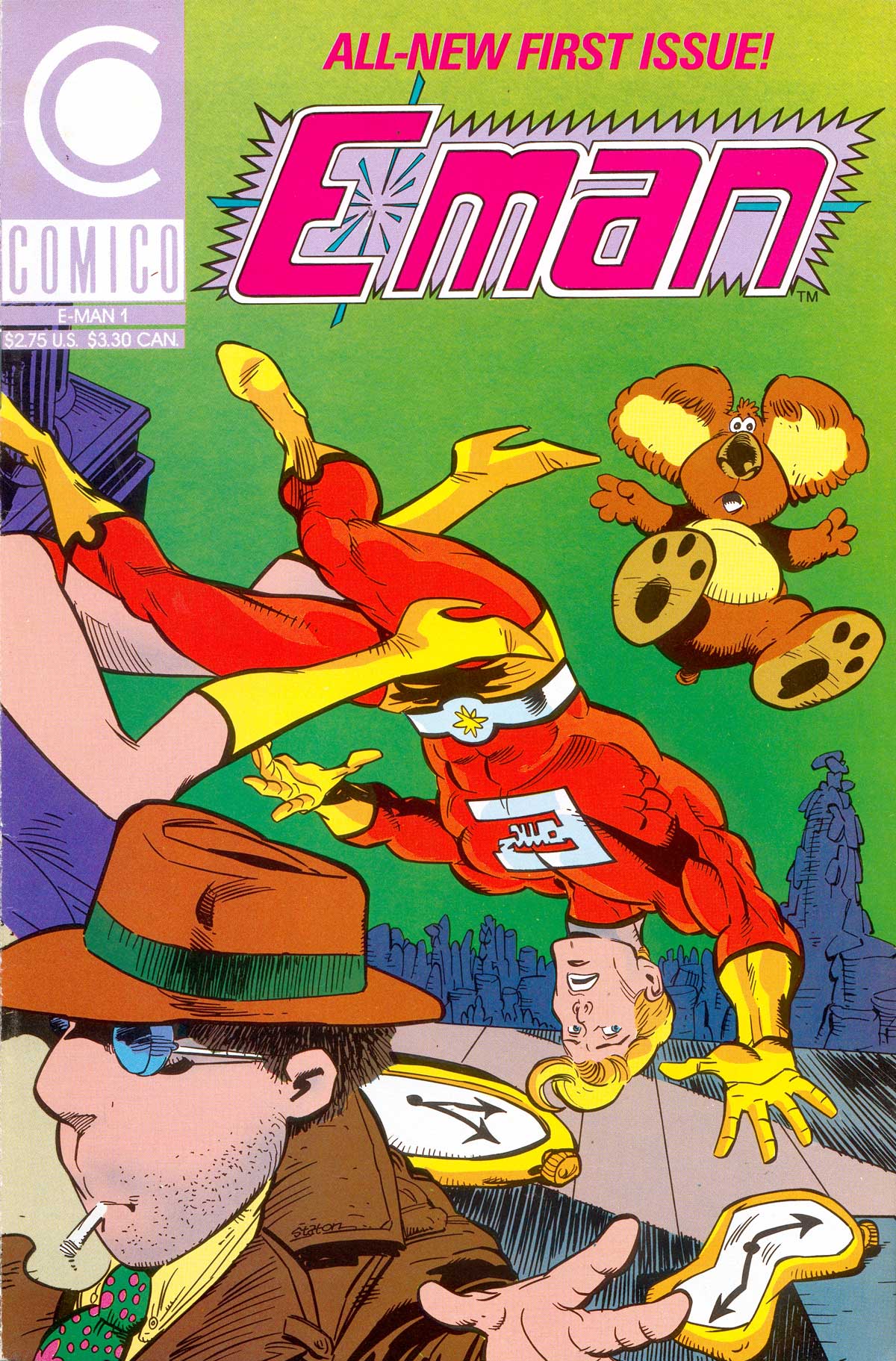 Read online E-Man (1989) comic -  Issue # _Special 1 - 1