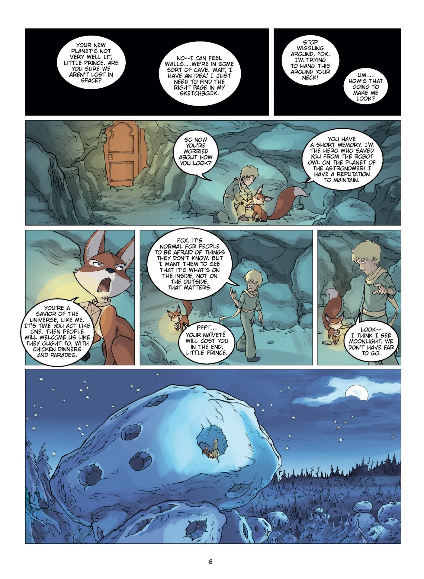 Read online The Little Prince comic -  Issue #6 - 10