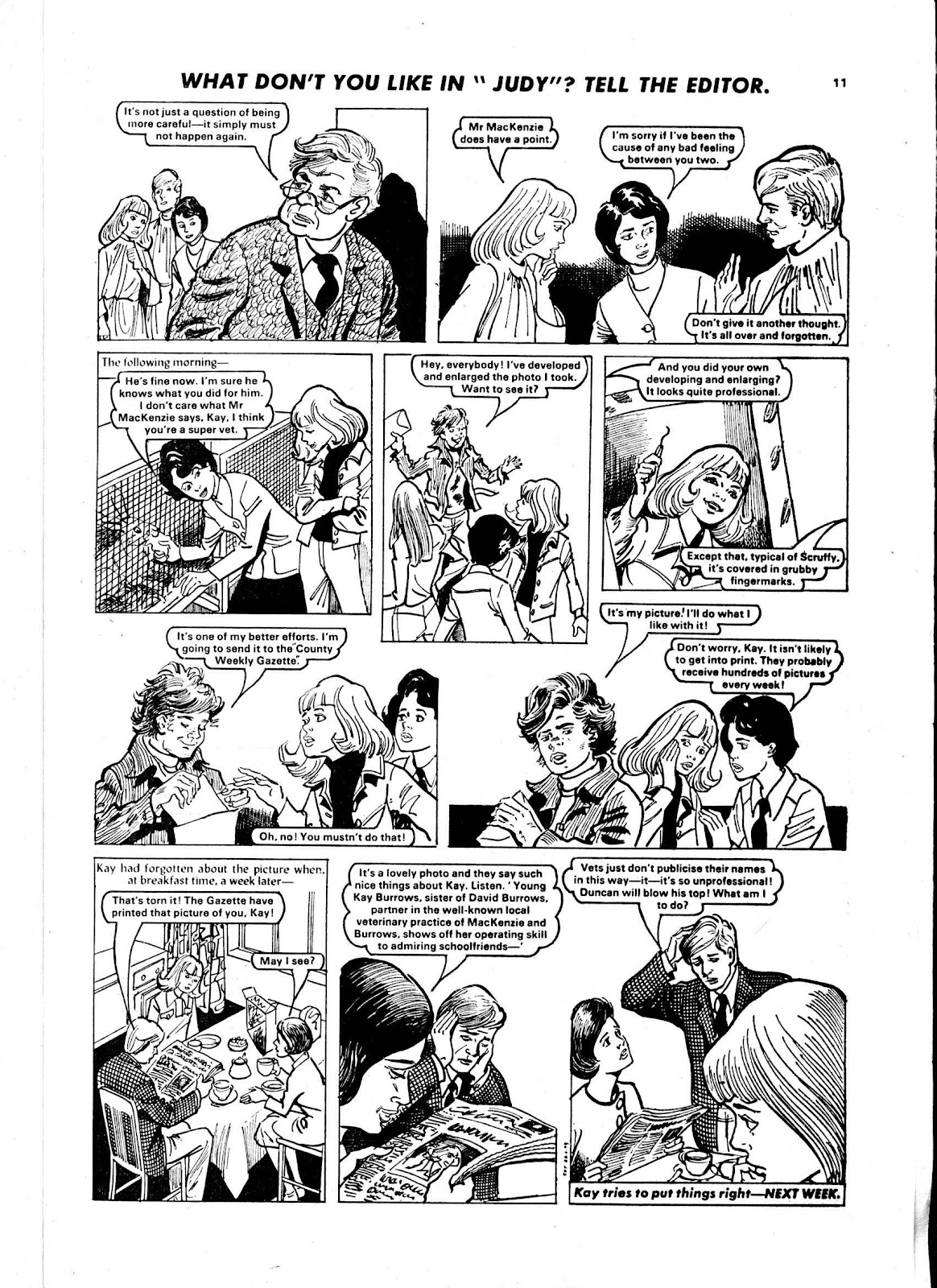 Judy issue 993 - Page 11