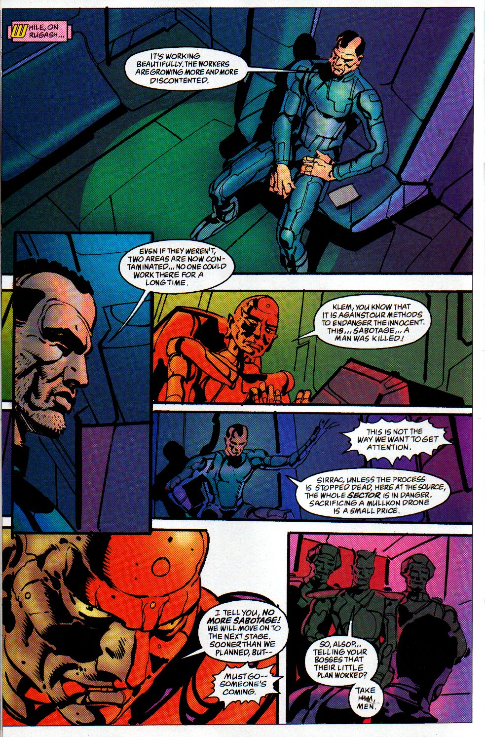 Read online John Jakes' Mulkon Empire comic -  Issue #3 - 22