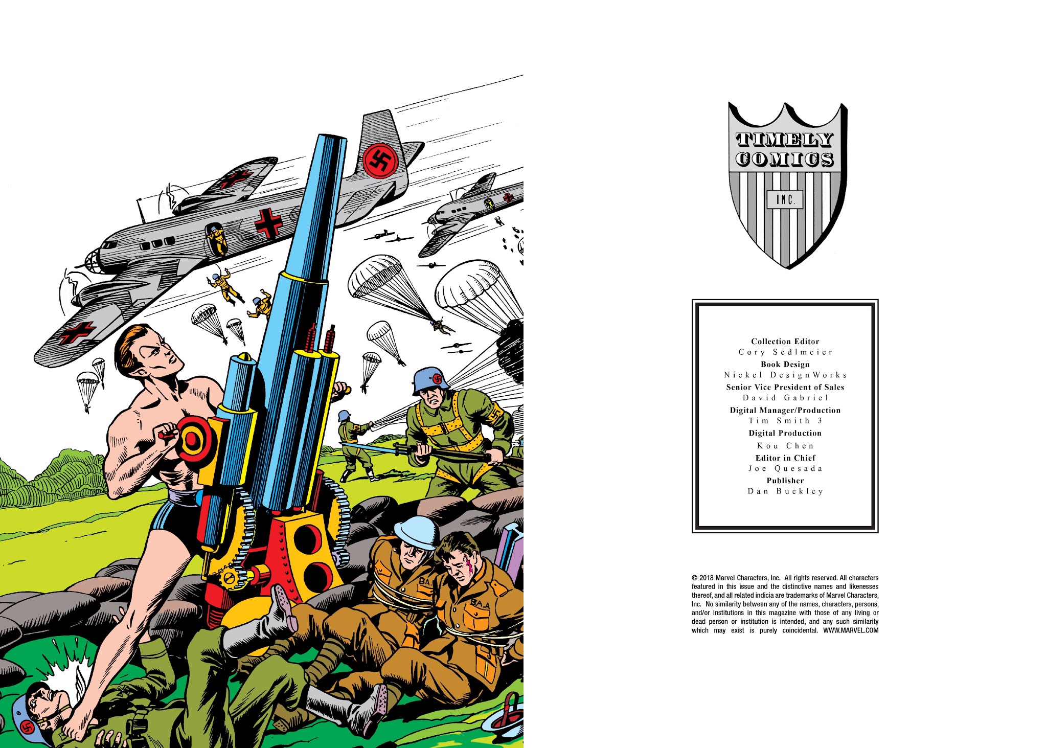 Read online Marvel Masterworks: Golden Age Marvel Comics comic -  Issue # TPB 4 (Part 1) - 3