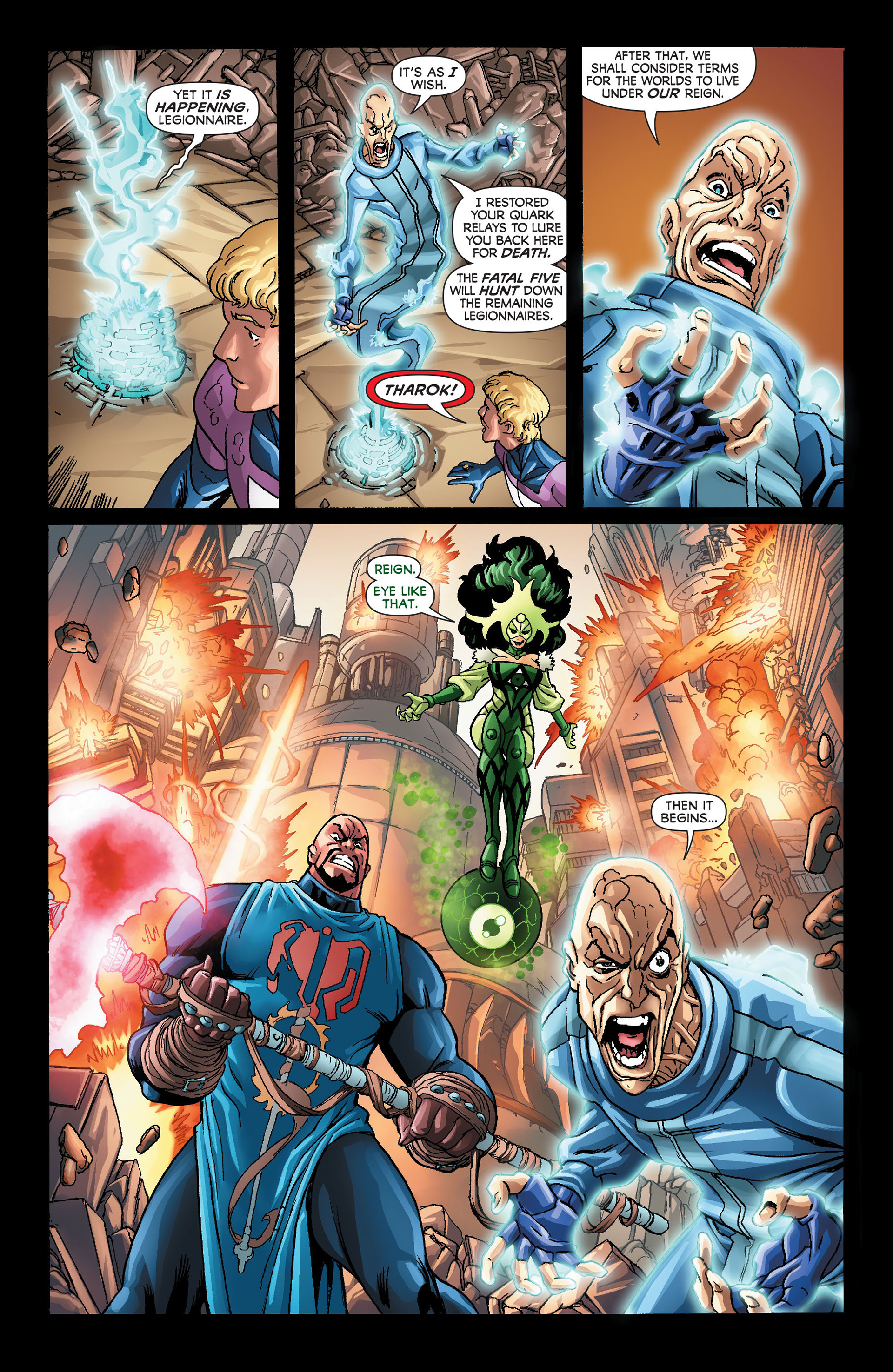 Legion of Super-Heroes (2011) Issue #21 #22 - English 16