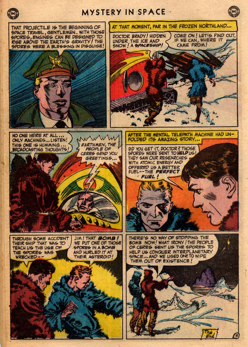Read online Mystery in Space (1951) comic -  Issue #1 - 34