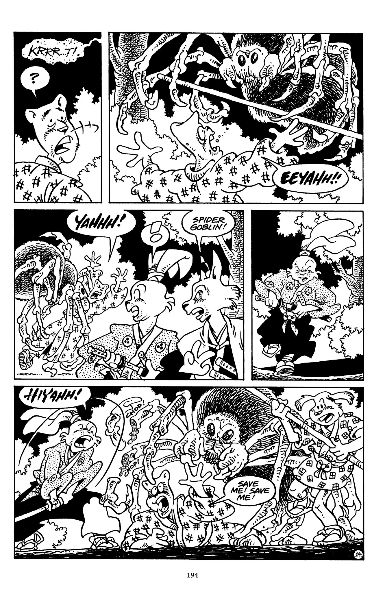 Read online The Usagi Yojimbo Saga comic -  Issue # TPB 3 - 192