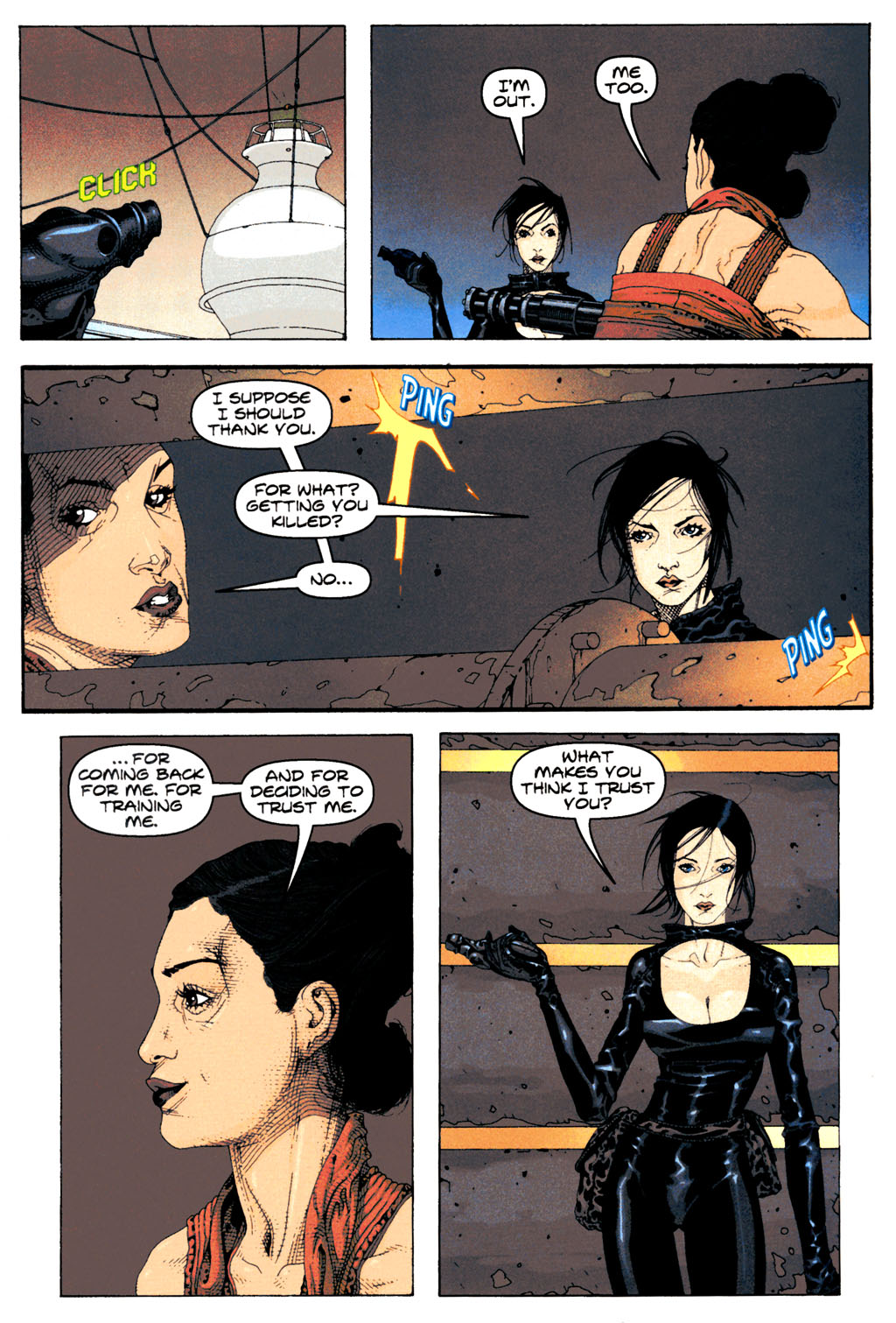 Read online Aeon Flux comic -  Issue #4 - 15