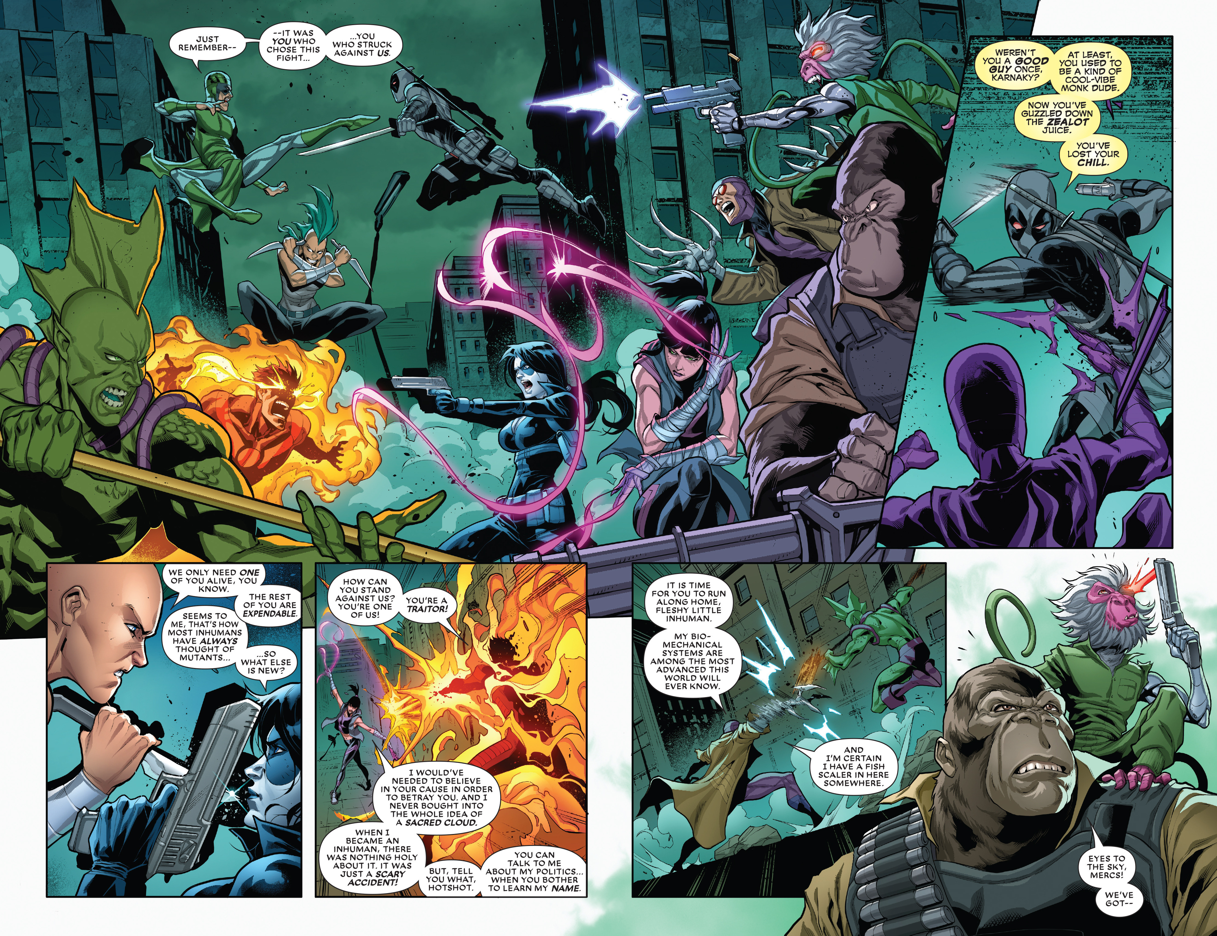 Read online Deadpool & the Mercs For Money [II] comic -  Issue #7 - 6