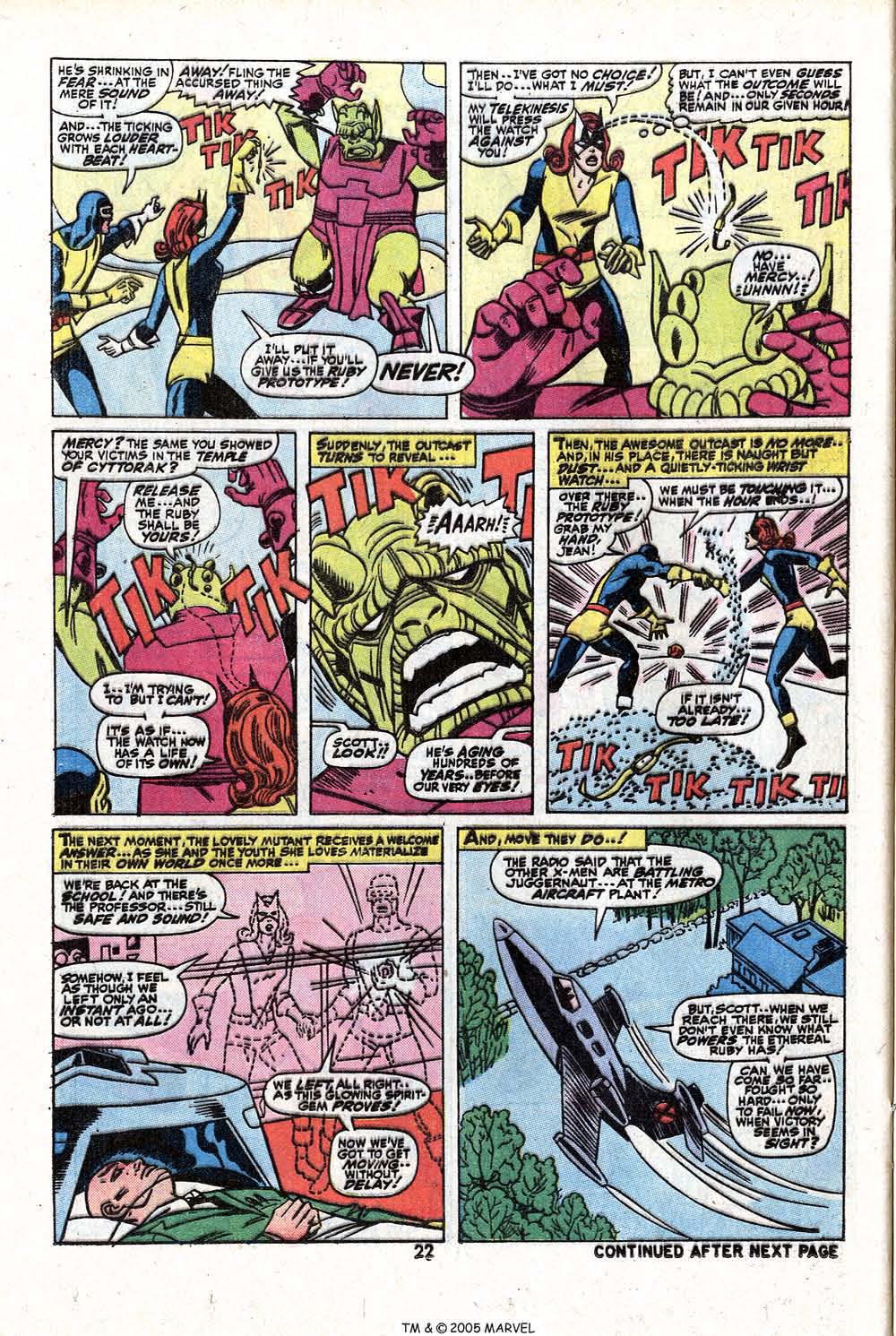 Read online Uncanny X-Men (1963) comic -  Issue #81 - 24