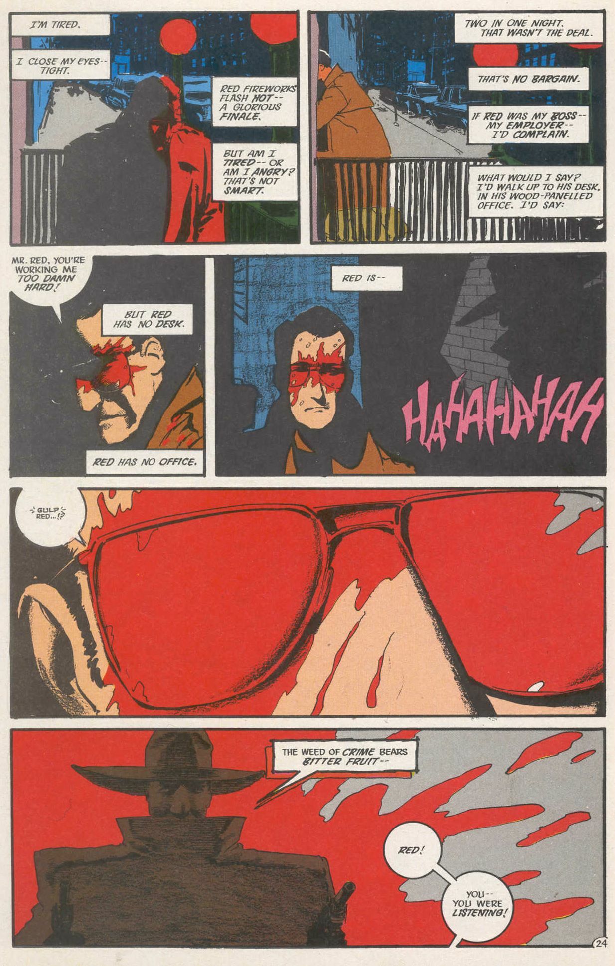 Read online The Shadow (1987) comic -  Issue #8 - 26
