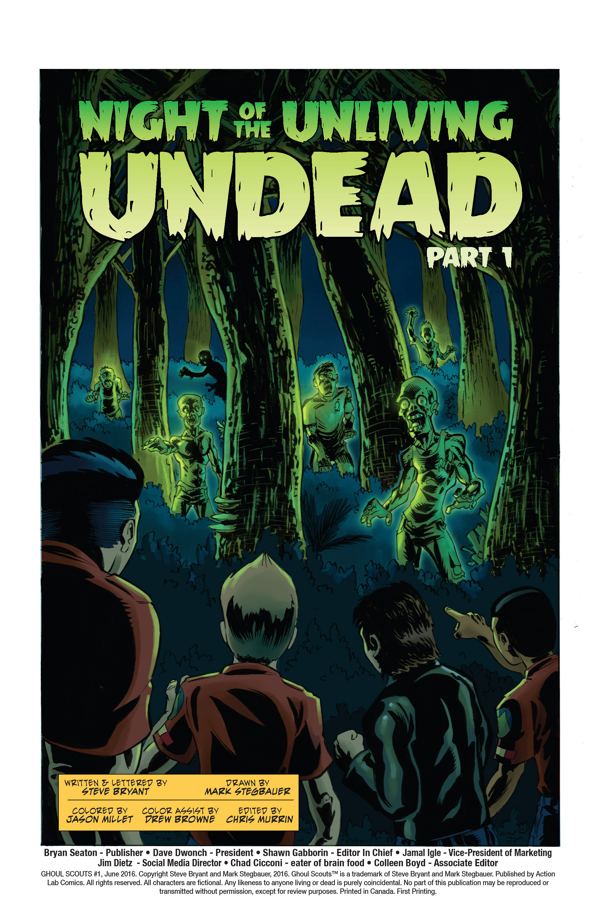 Read online Ghoul Scouts: Night of the Unliving Undead comic -  Issue #1 - 6