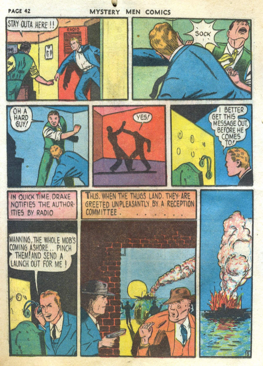 Read online Mystery Men Comics comic -  Issue #11 - 44