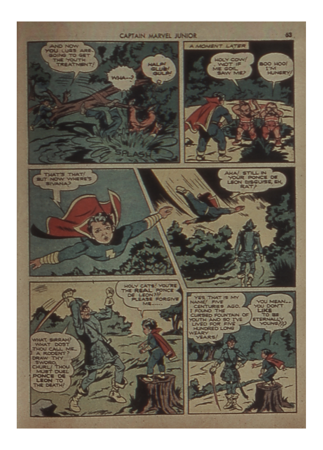 Read online Captain Marvel, Jr. comic -  Issue #5 - 63