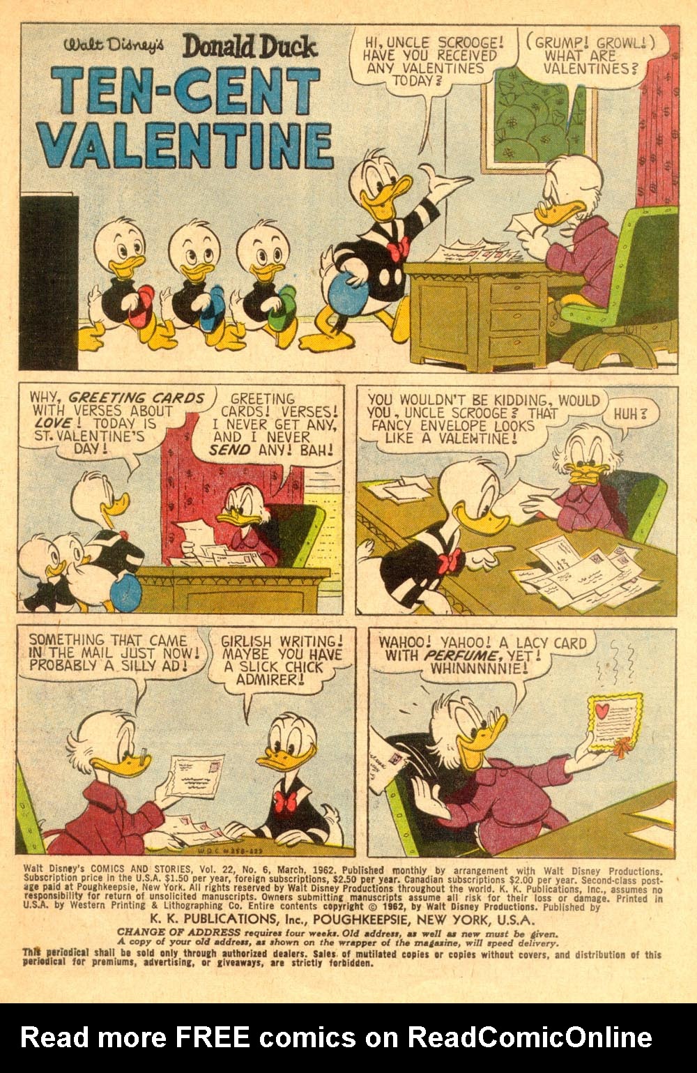 Read online Walt Disney's Comics and Stories comic -  Issue #258 - 2