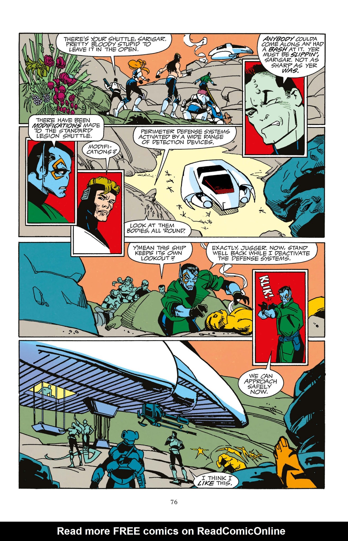 Read online Alien Legion: Dead and Buried comic -  Issue # TPB - 75