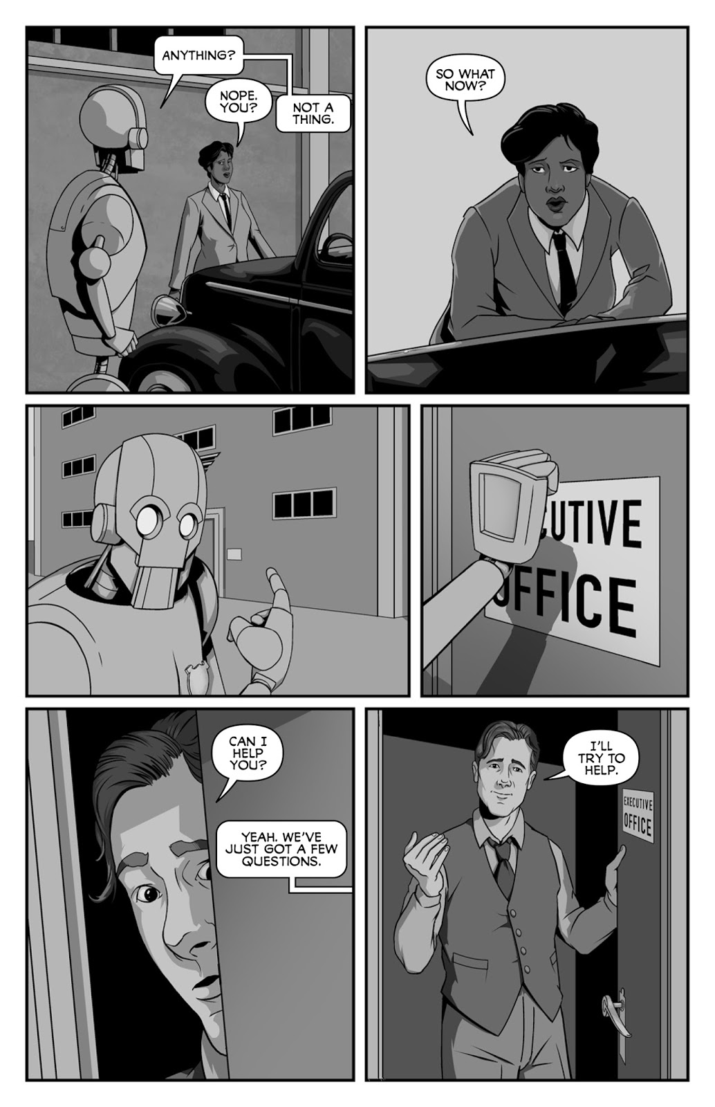 Read online Copernicus Jones: Robot Detective comic -  Issue #8 - 8
