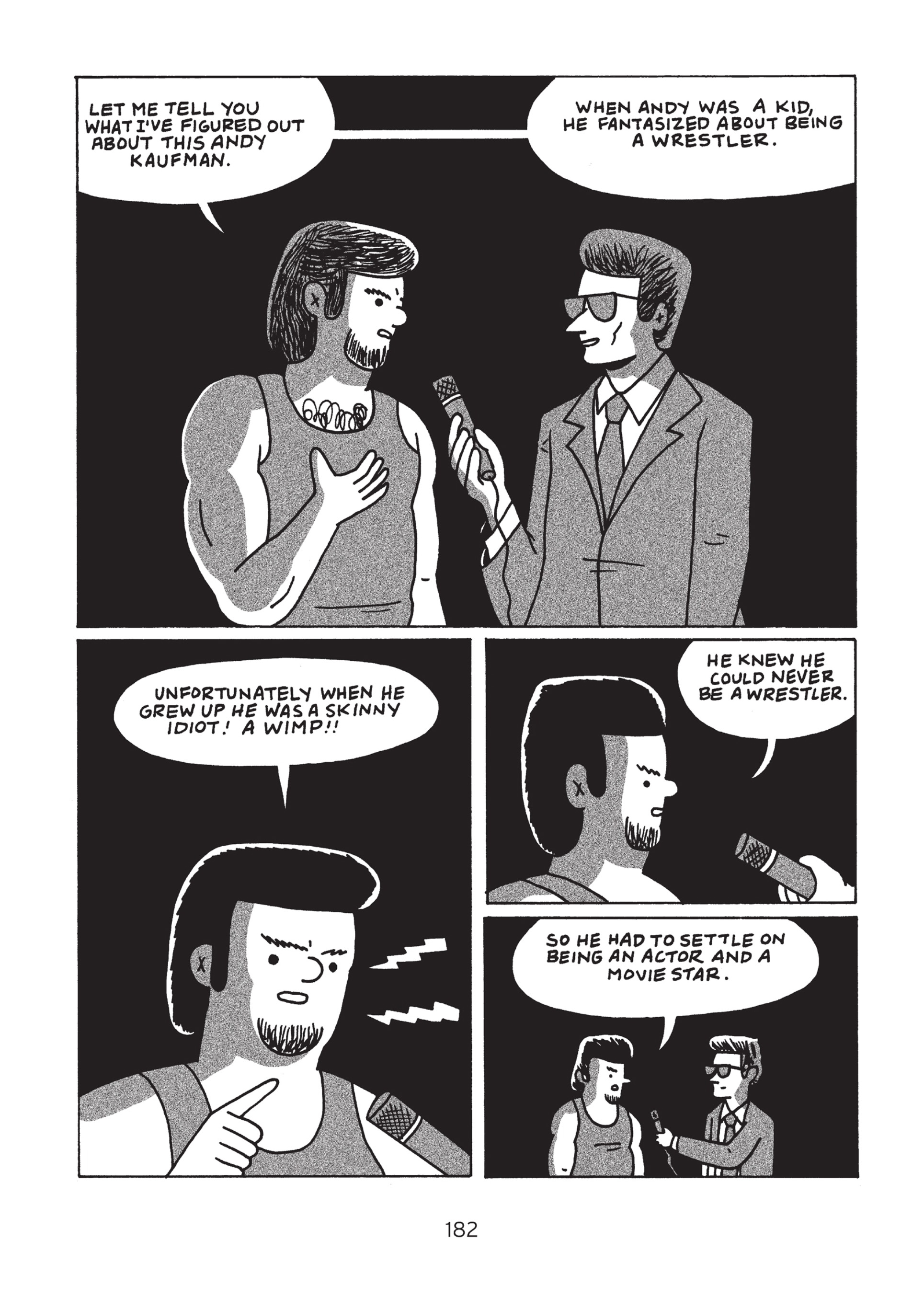 Read online Is This Guy For Real?: The Unbelievable Andy Kaufman comic -  Issue # TPB (Part 2) - 87
