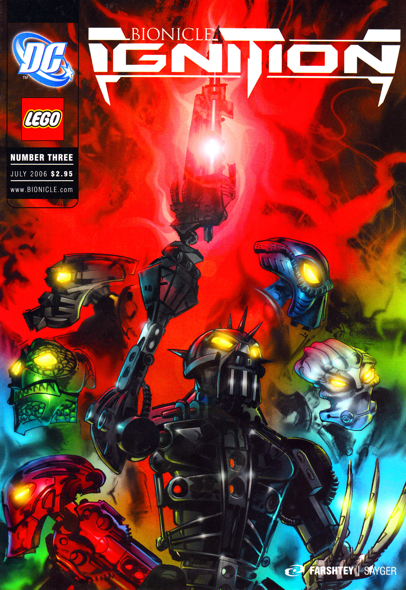 Read online Bionicle: Ignition comic -  Issue #3 - 1