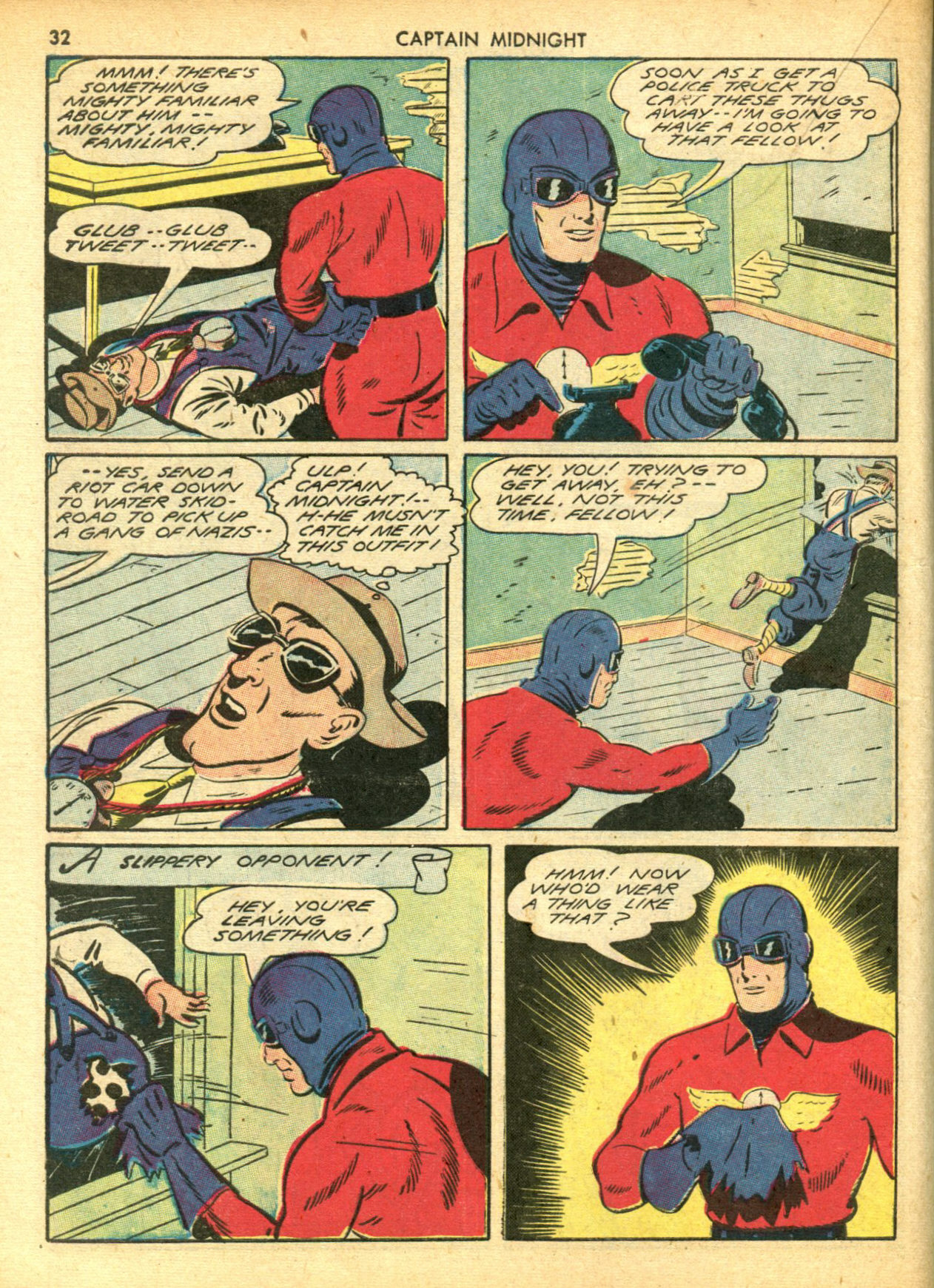 Read online Captain Midnight (1942) comic -  Issue #5 - 32