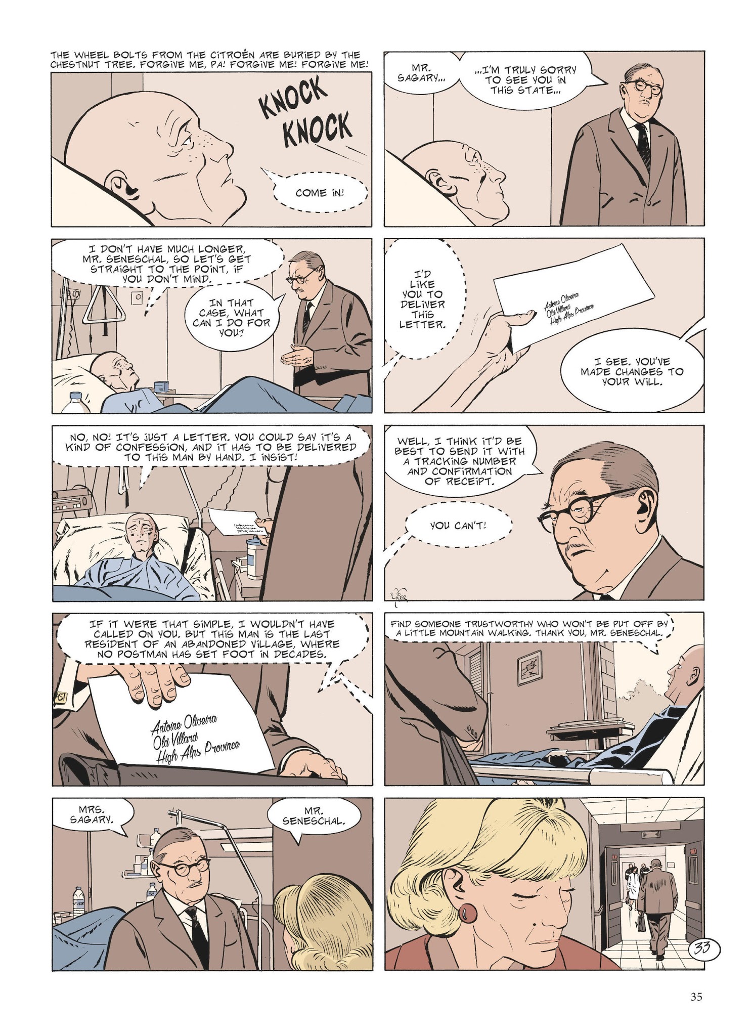 Read online Jerome K. Jerome Bloche comic -  Issue #2 - 35