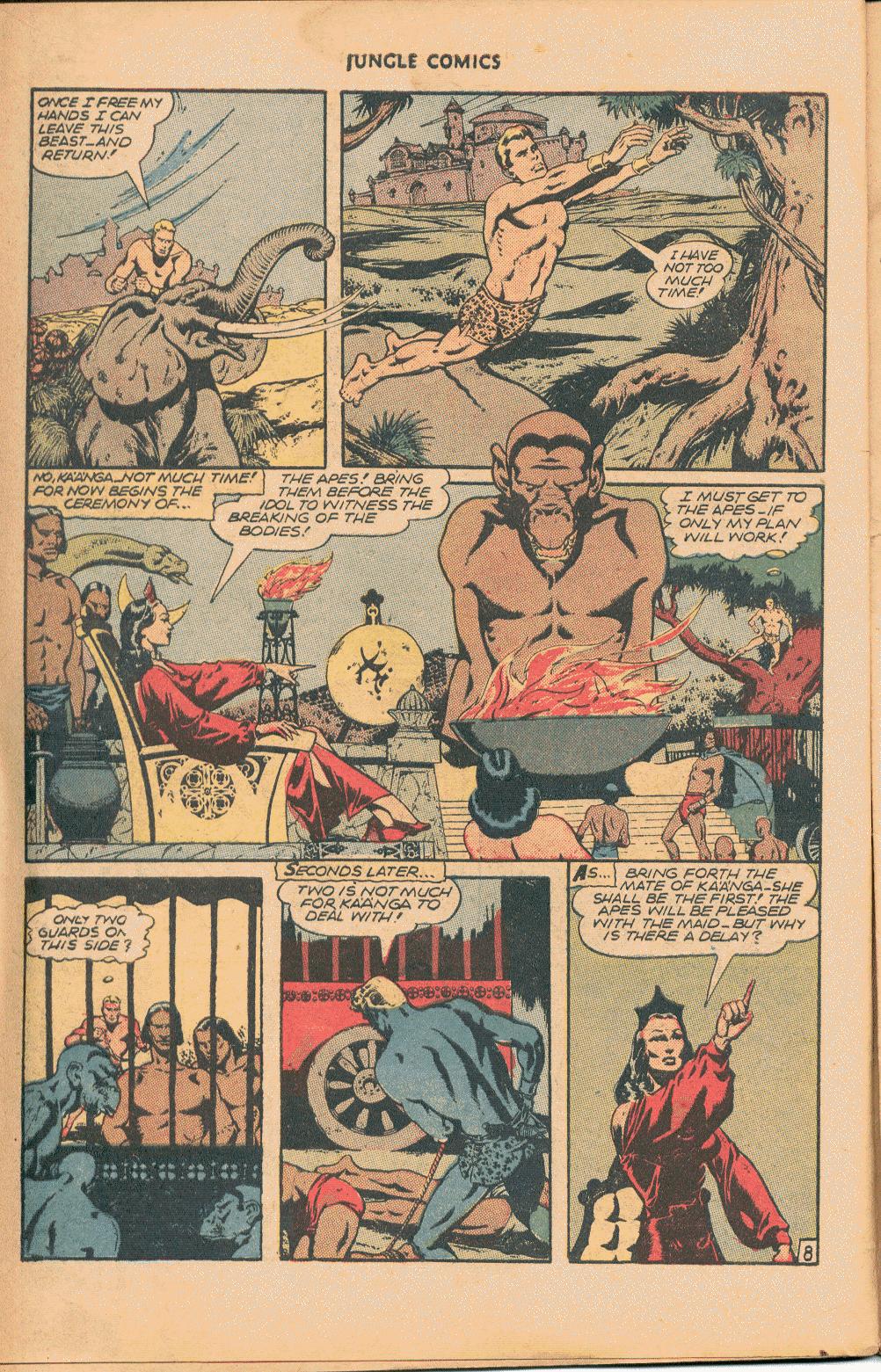 Read online Jungle Comics comic -  Issue #73 - 10