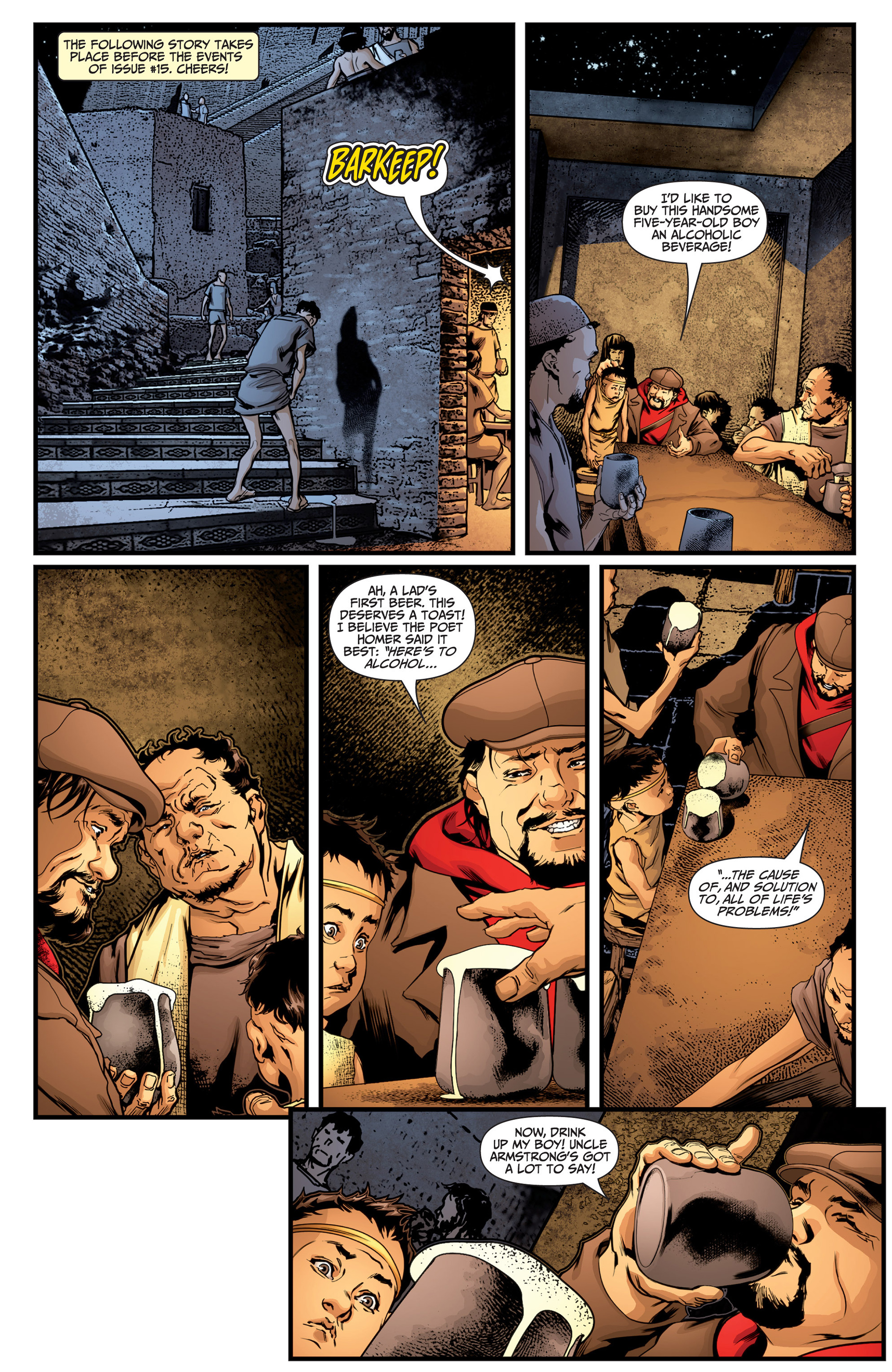 Read online Archer and Armstrong comic -  Issue #25 - 28